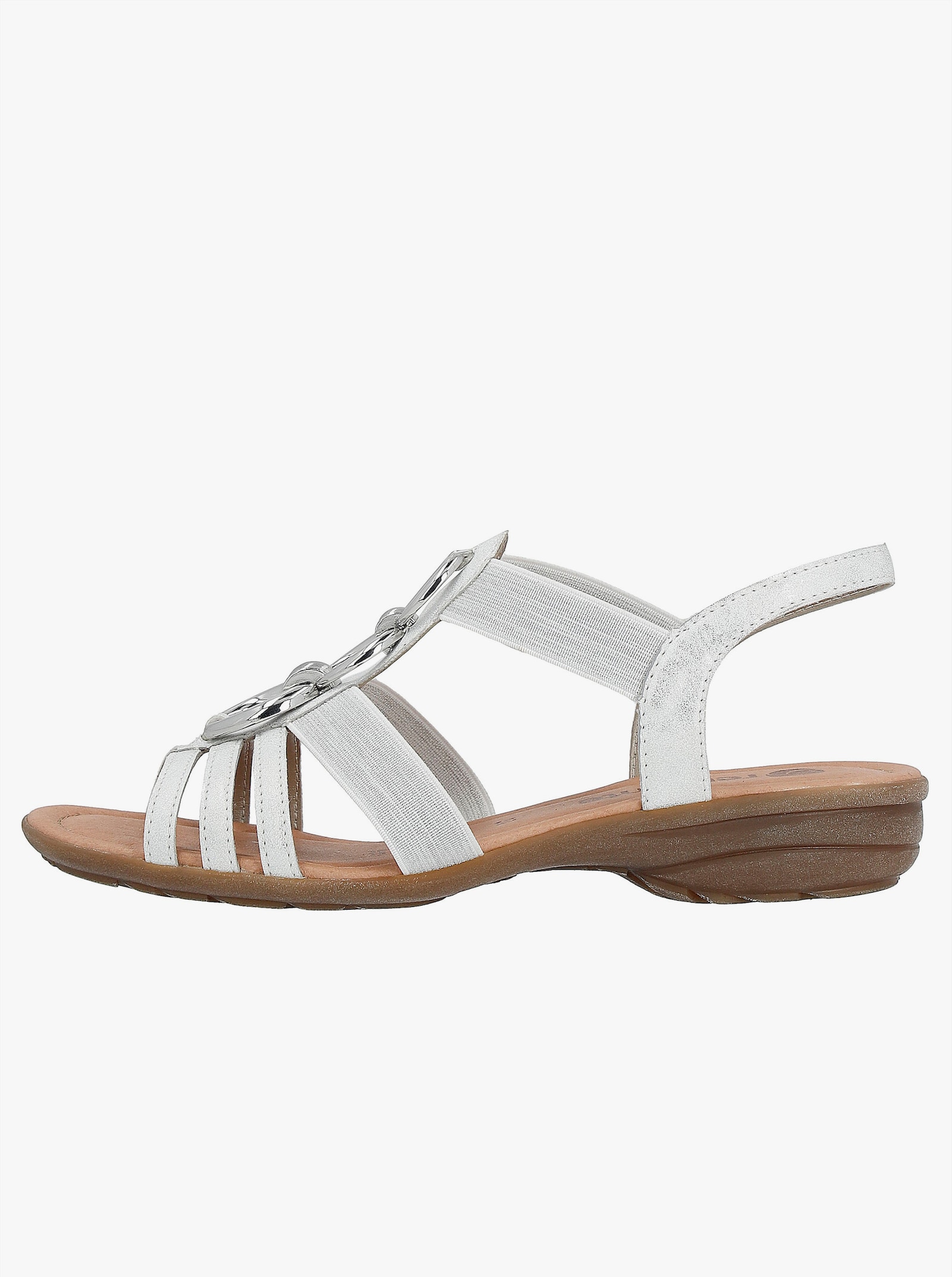 Remonte Sandale für den schlanken Fuß - weiß