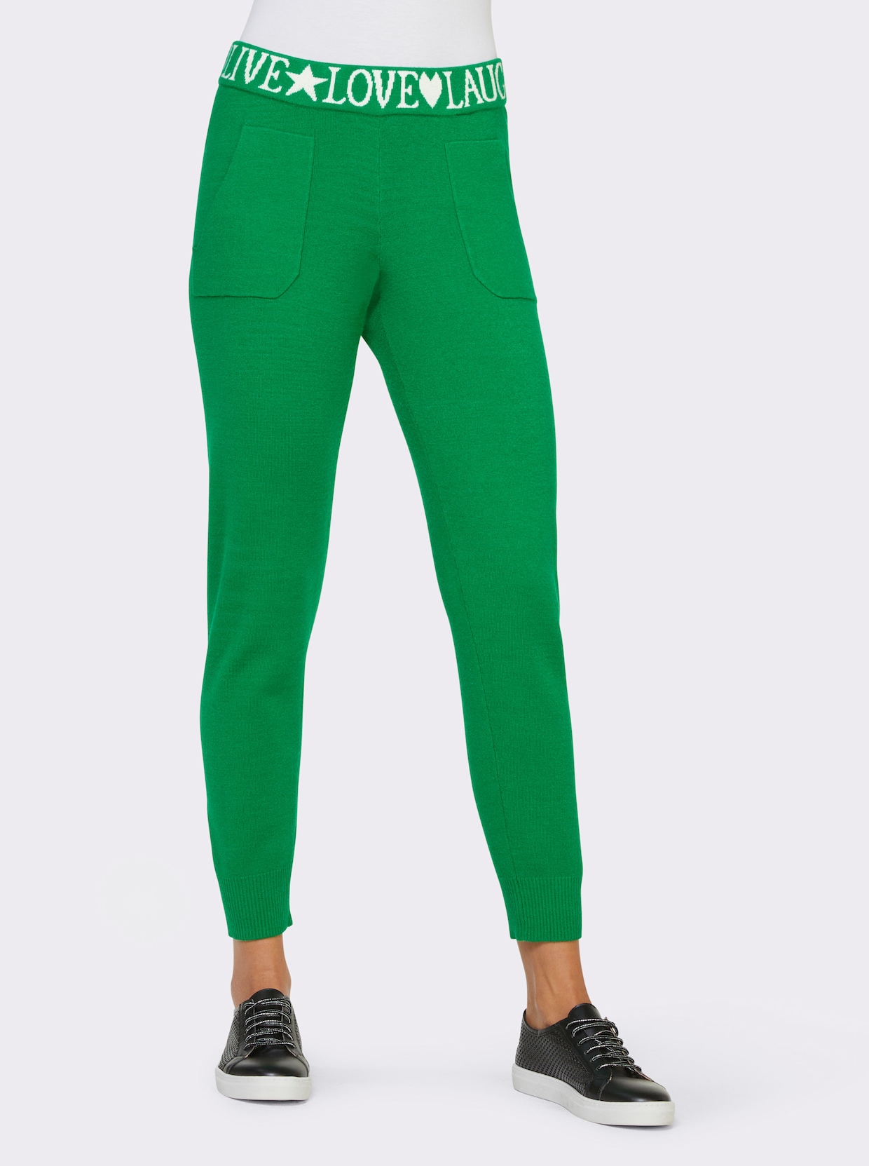 heine Joggingové nohavice - trávová zelená