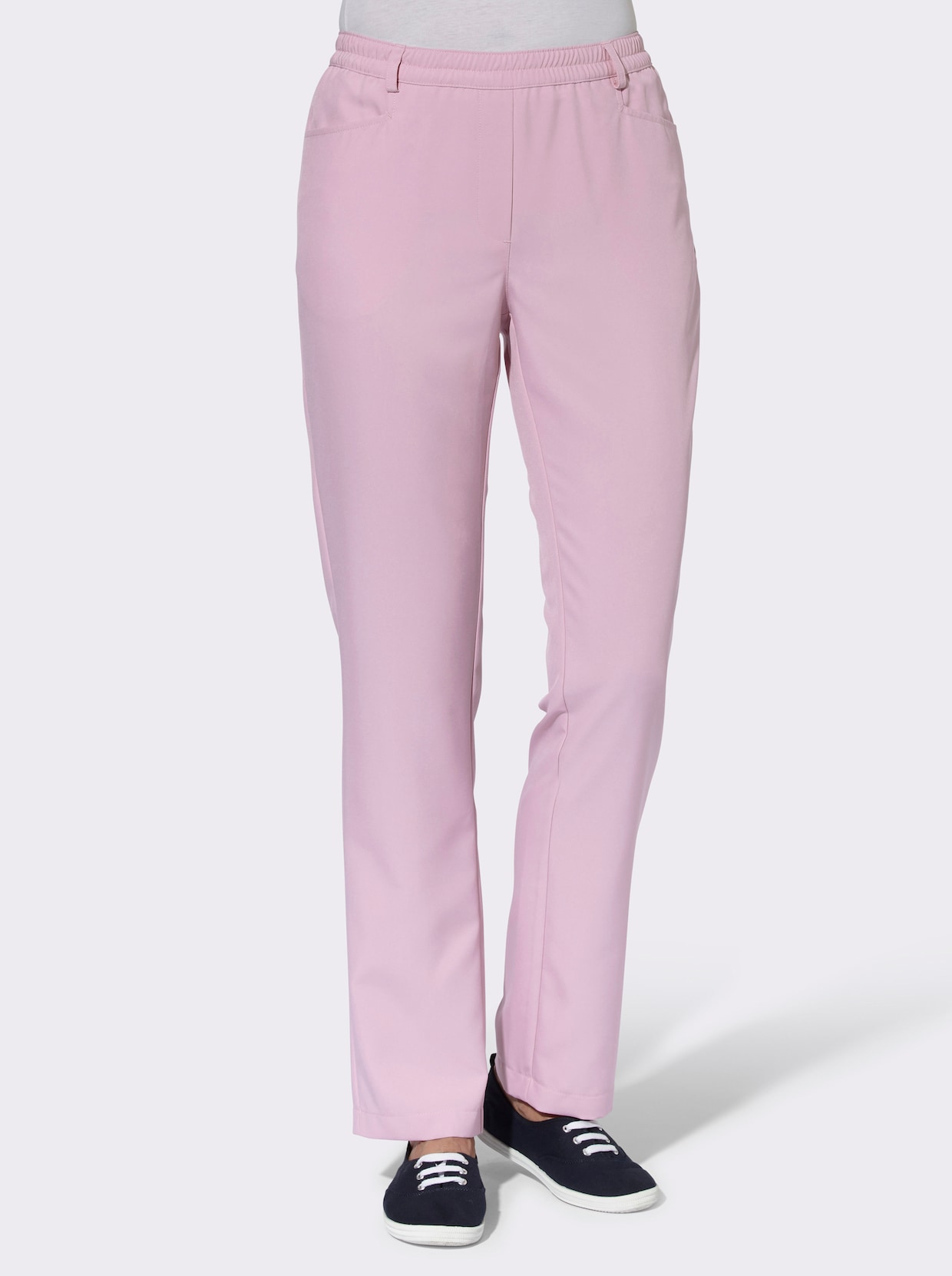 Pohodlné kalhoty - růžová