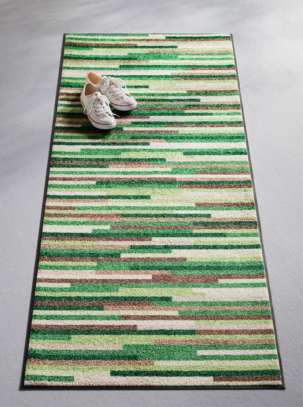 wash+dry by Kleen-Tex Paillasson - vert