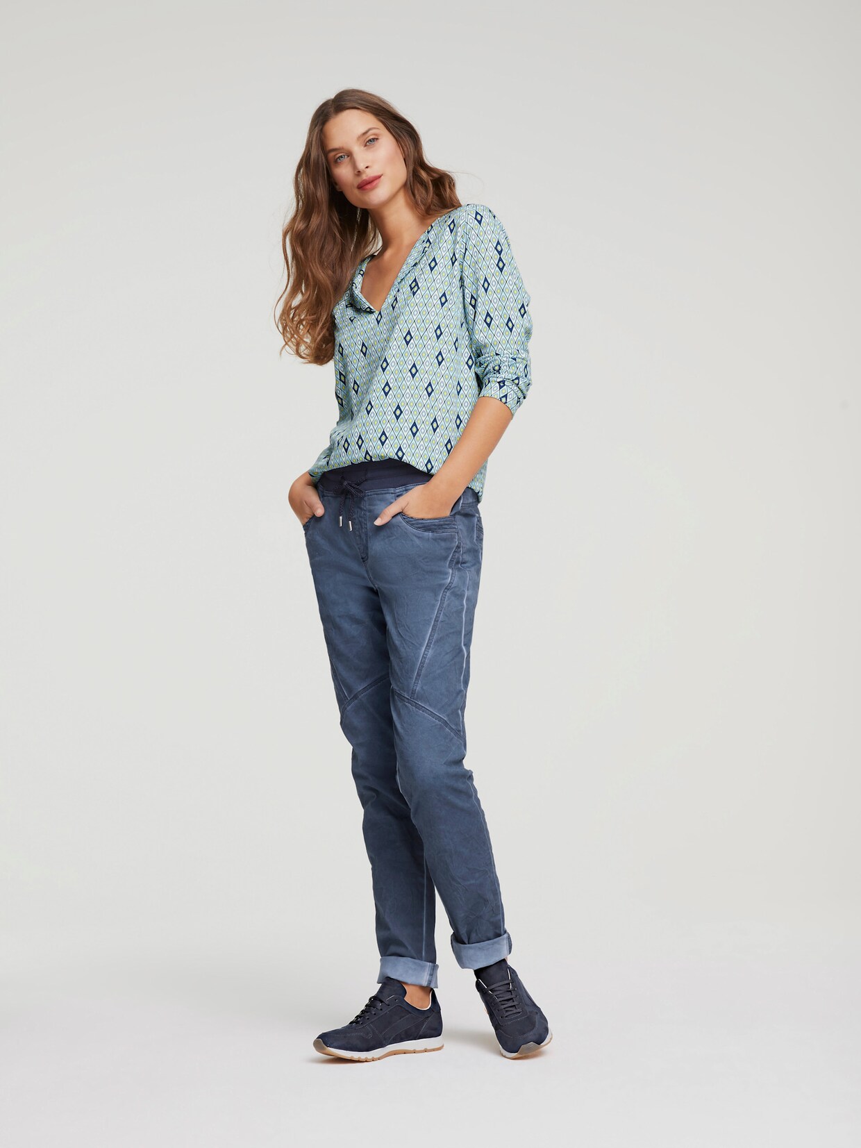 heine Blouse met print - bont