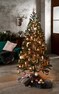 my home Weihnachtsbaumklammer - anthrazit-chromfarben-grau