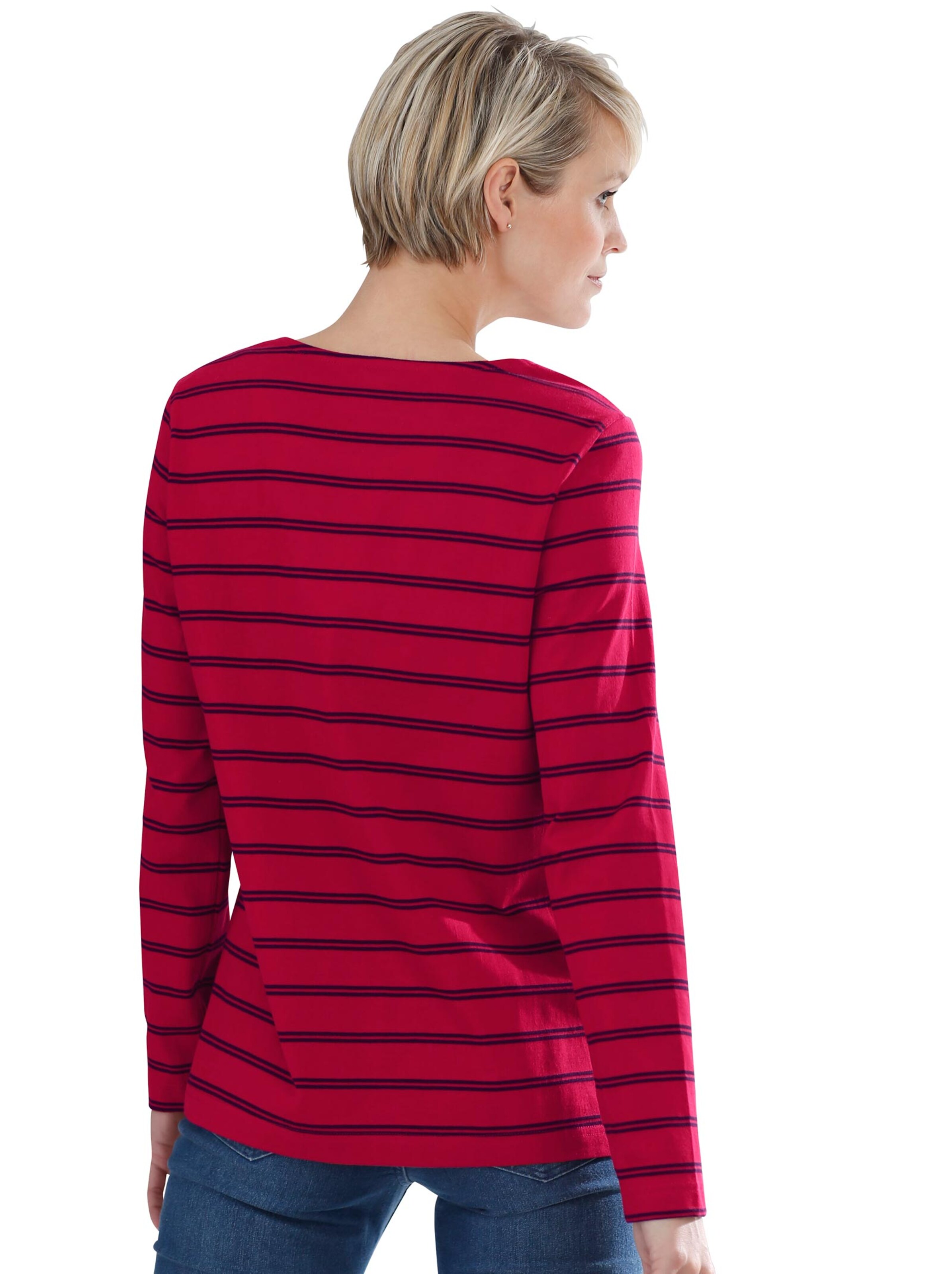 Shirt - rot-geringelt