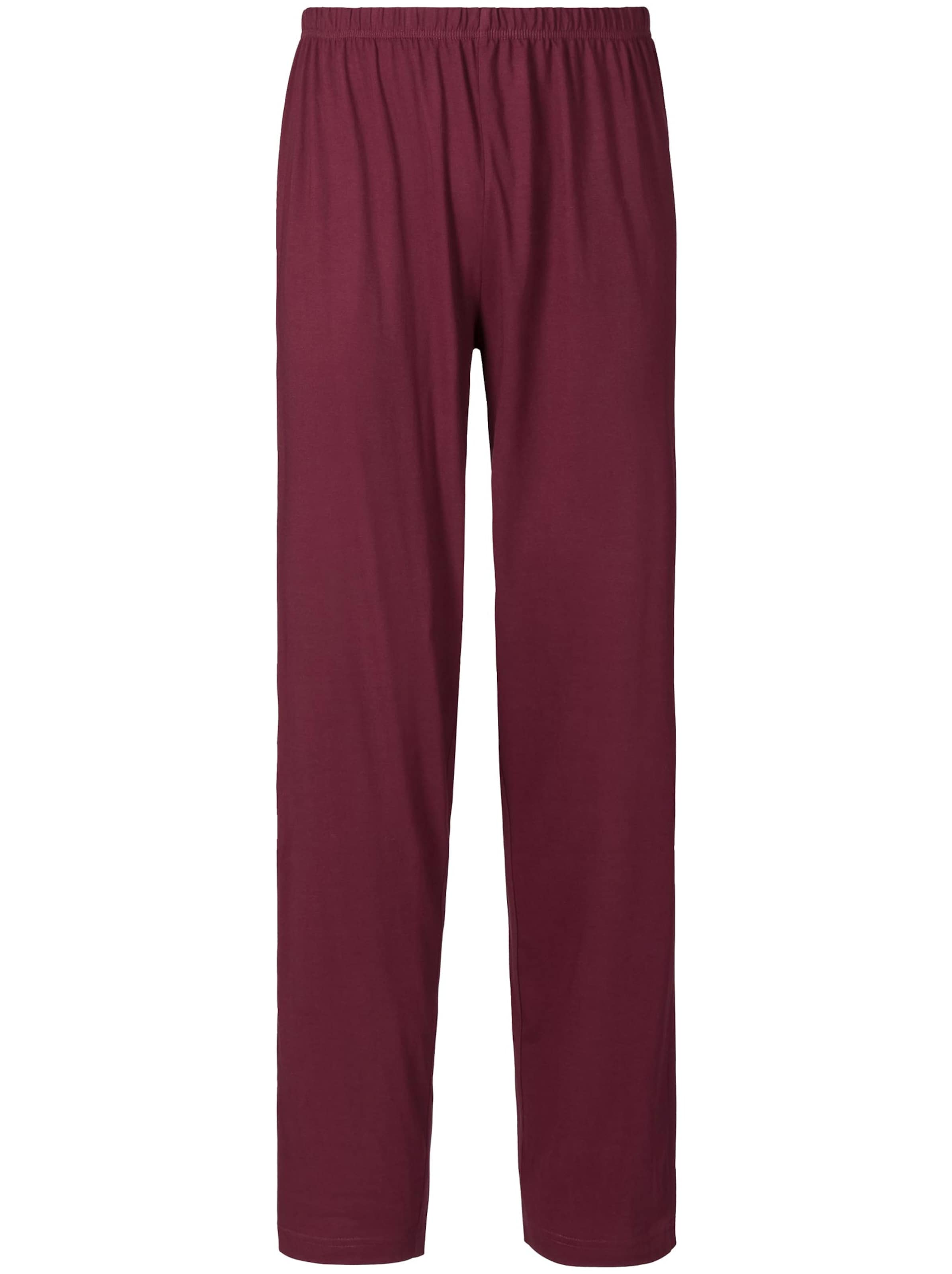 KINGsCLUB Schlafanzüge - beige + grau-dunkelrot