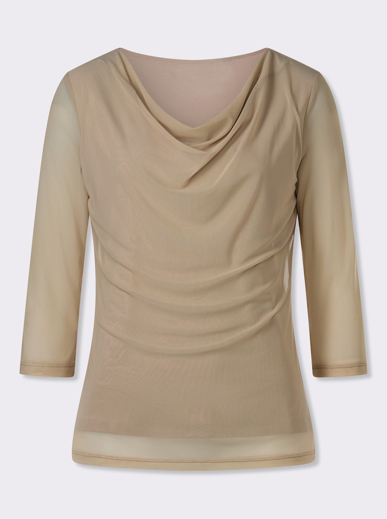 heine Langarmshirt - sand-sesam