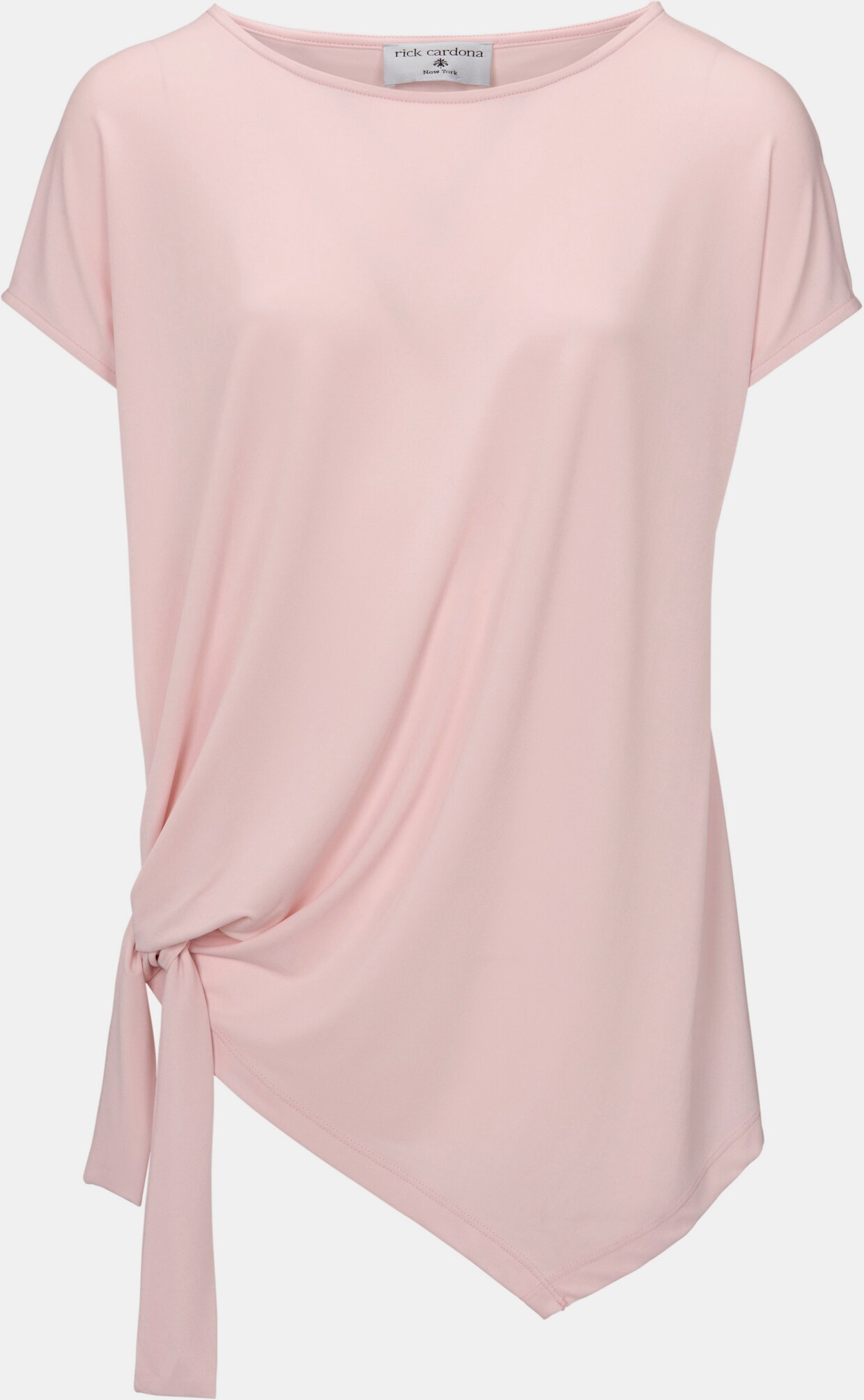 heine Rundhals-Shirts - rosa