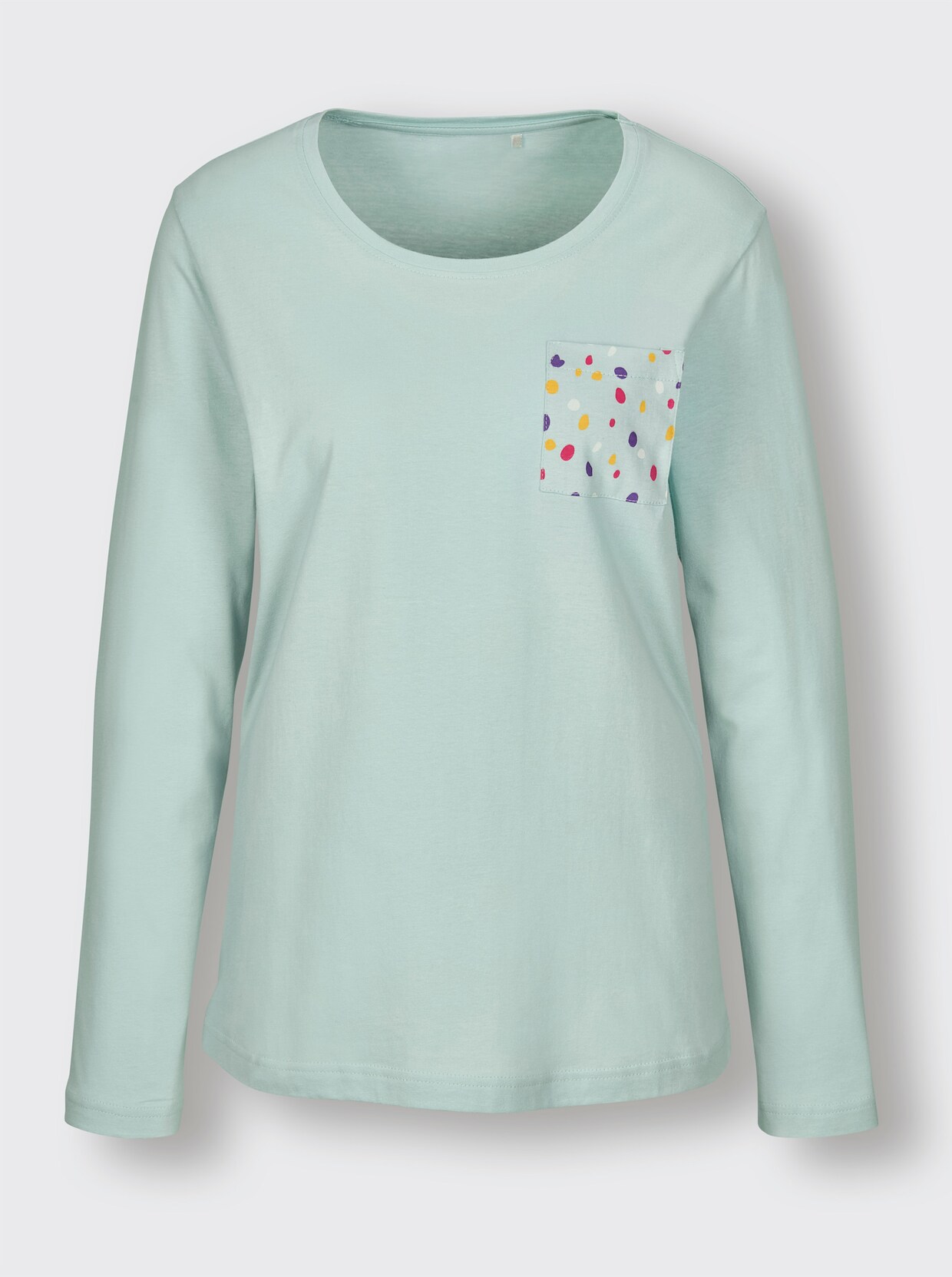 wäschepur Pyjama-Shirt - kalkmint