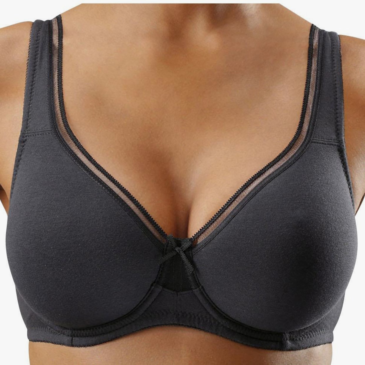 petite fleur Minimizer-BH - schwarz+weiß