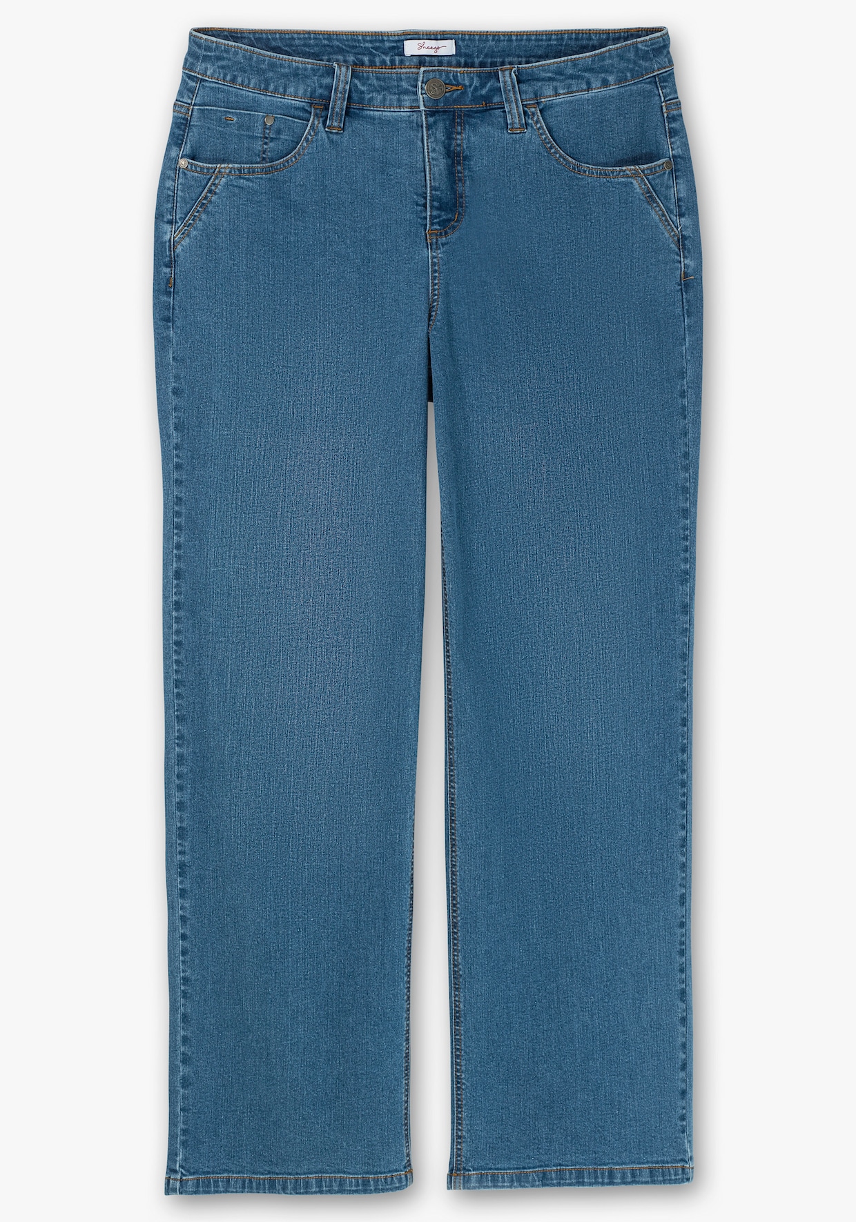 sheego Jeans - blue denim