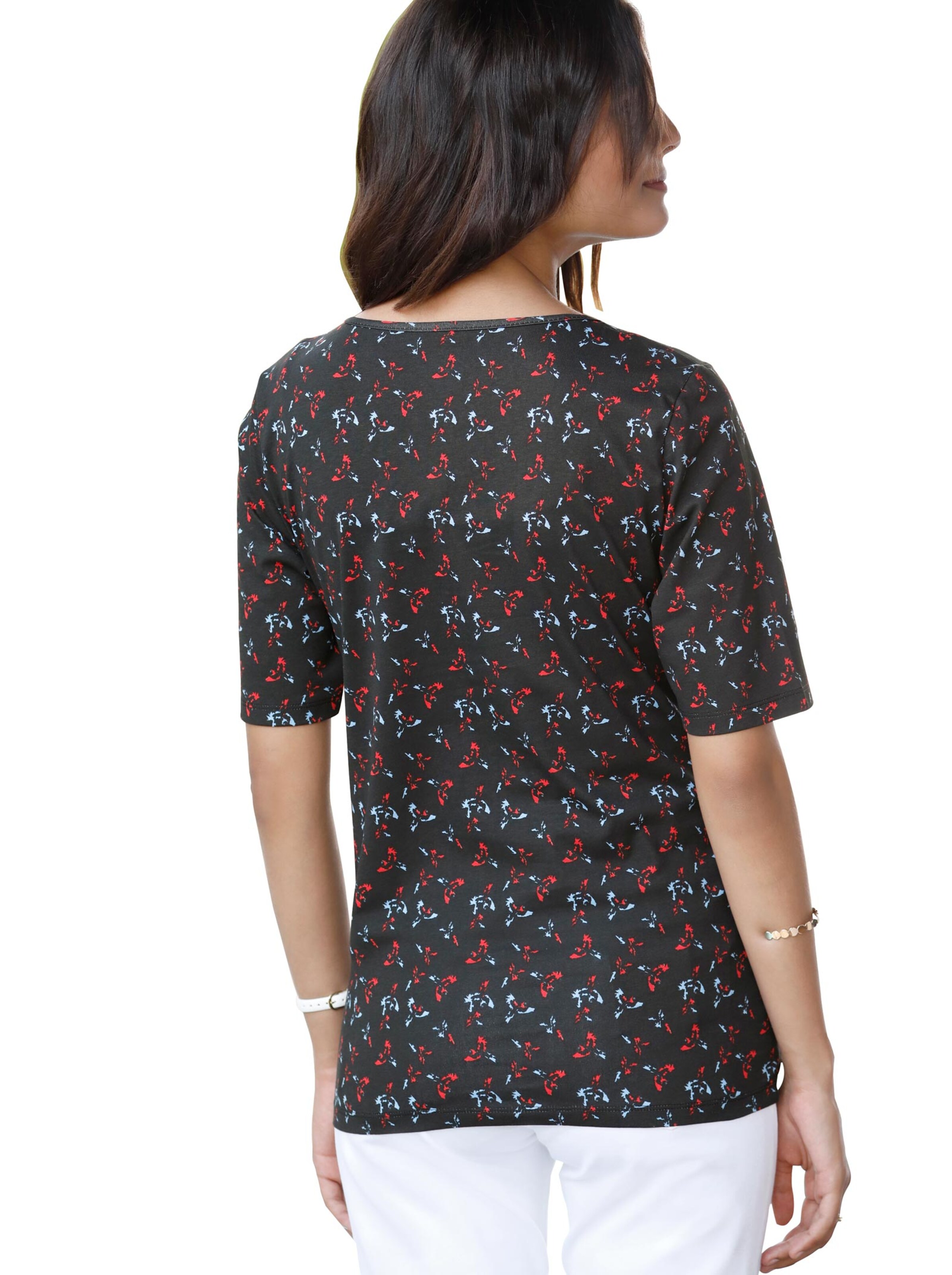 Shirt - schwarz-gemustert