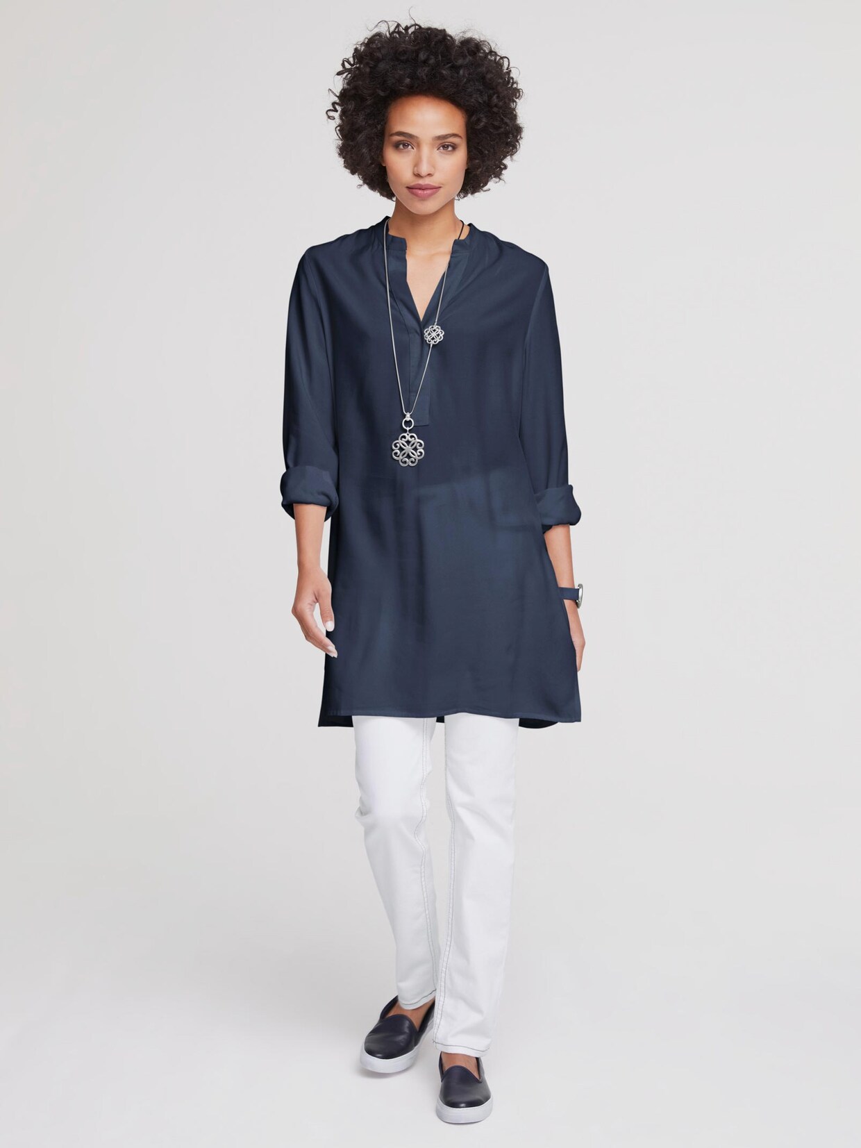 Rick Cardona Longbluse - marine