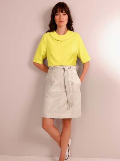 CREATION L PREMIUM Modal-Bluse - limone