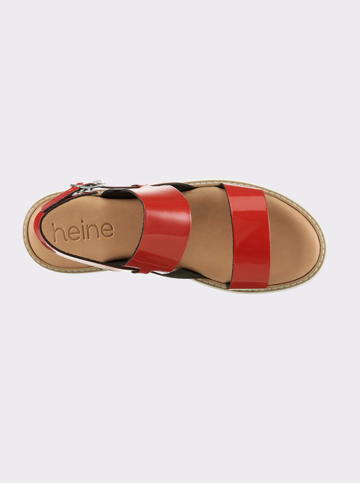 heine Sandale - rot