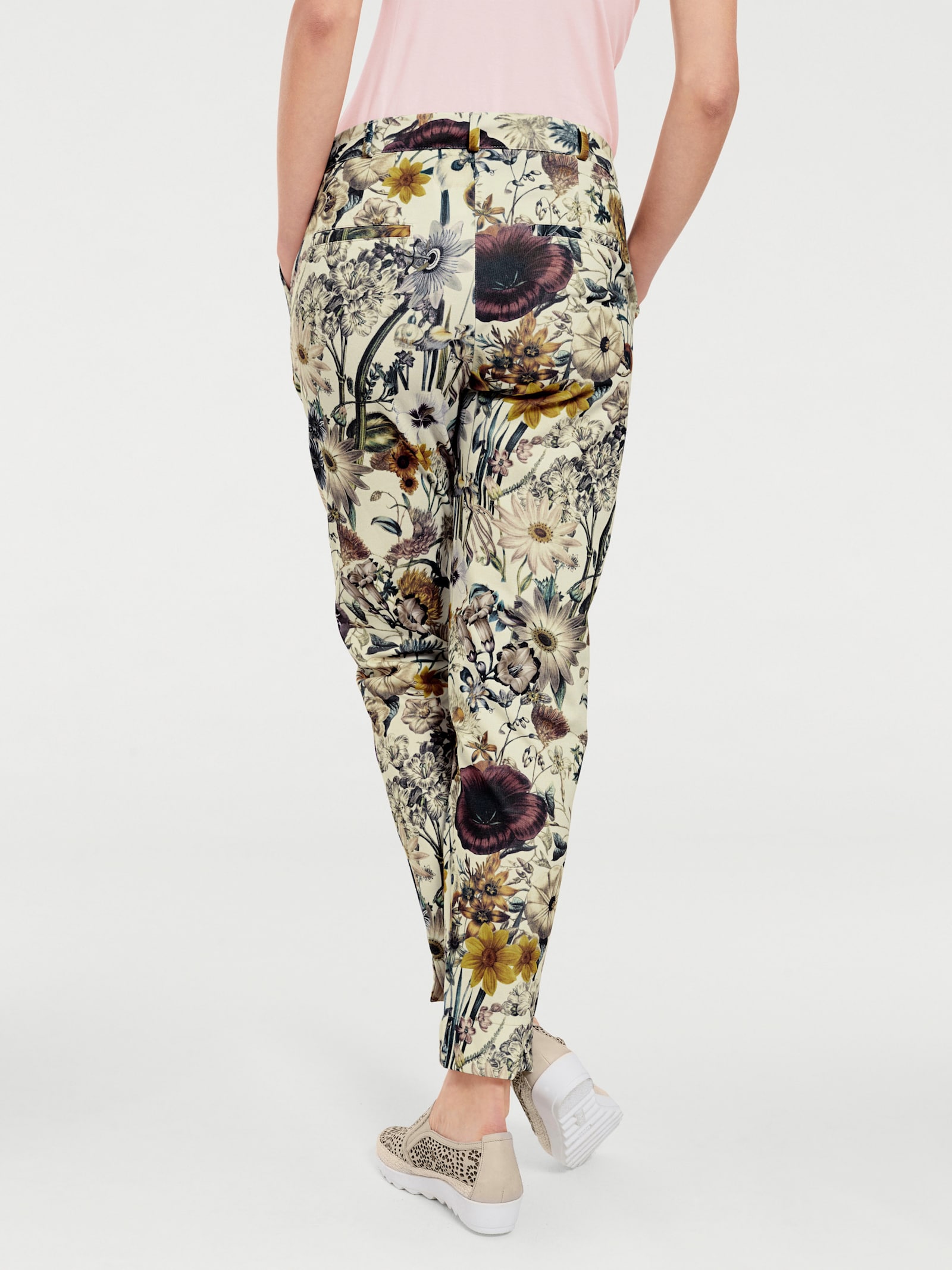 heine Druckhose im Flower-Print - bunt