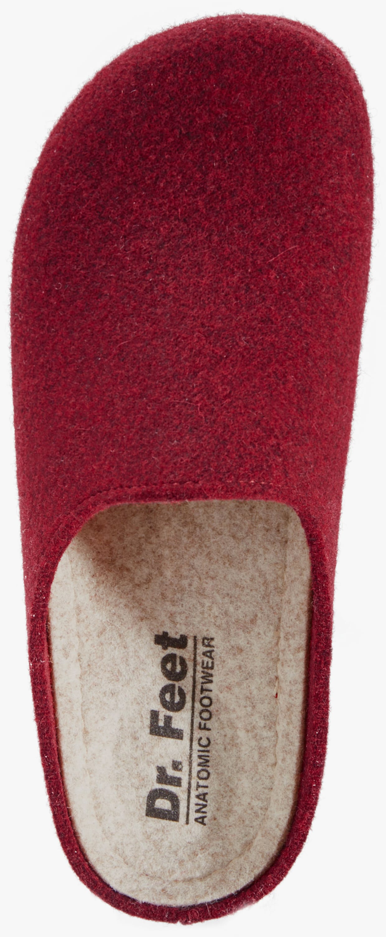 Dr. Feet Chaussons - rouge