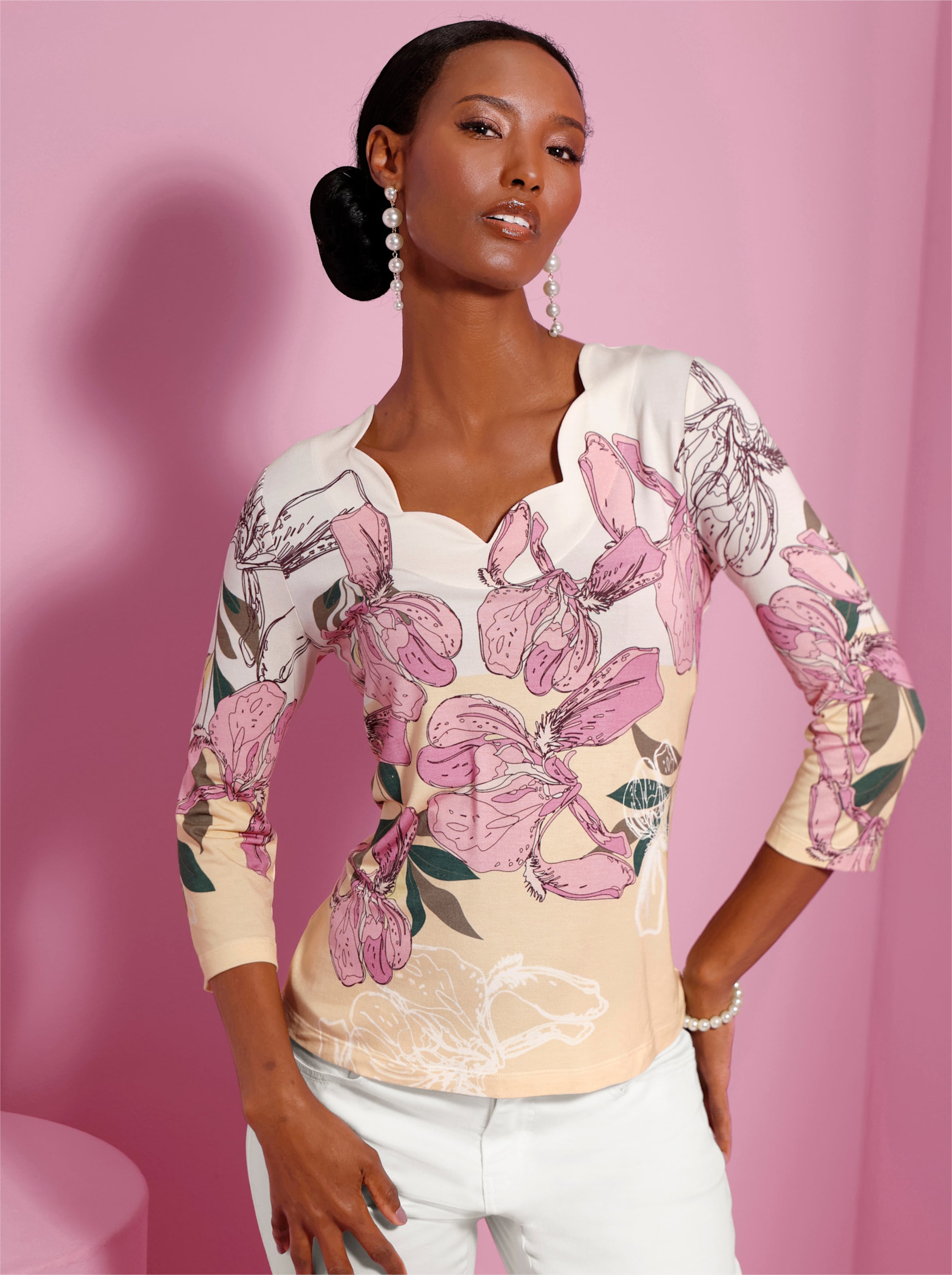 Thumbnail - 3/4-Arm-Shirt