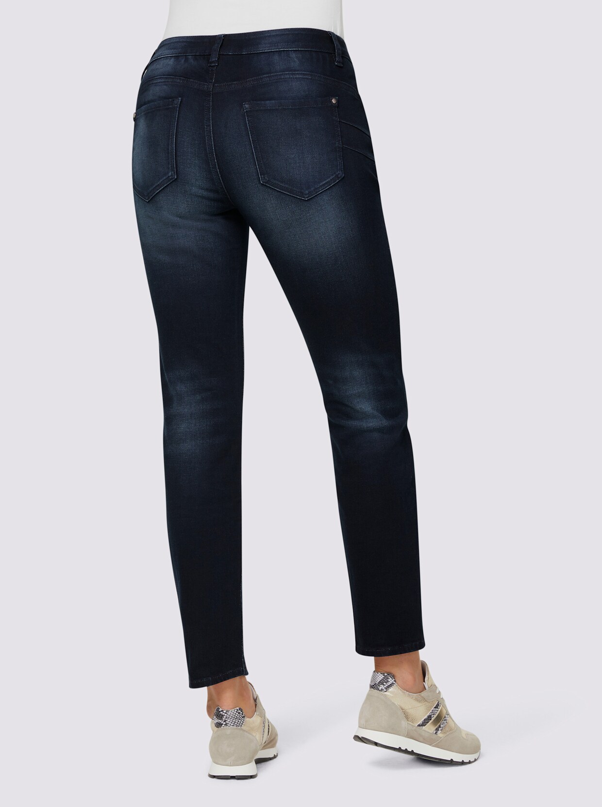 heine Push-up-Jeans - dark blue