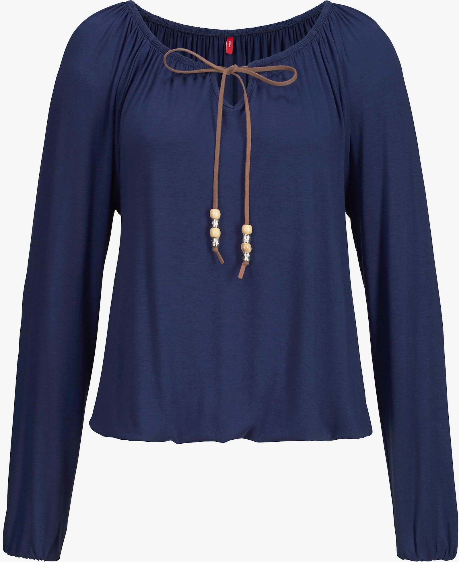 s.Oliver T-shirt de plage - bleu foncé