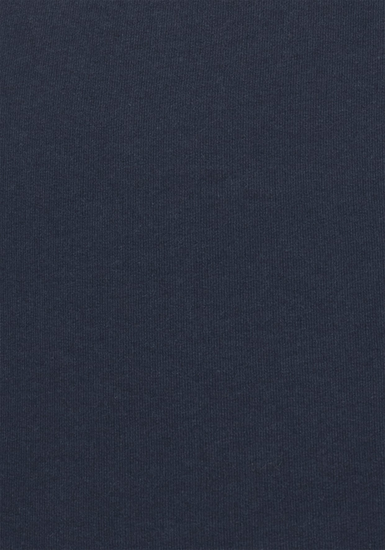 Hoodie - navy/wit