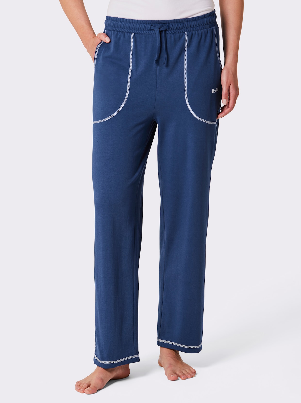 feel good Broek - koningsblauw