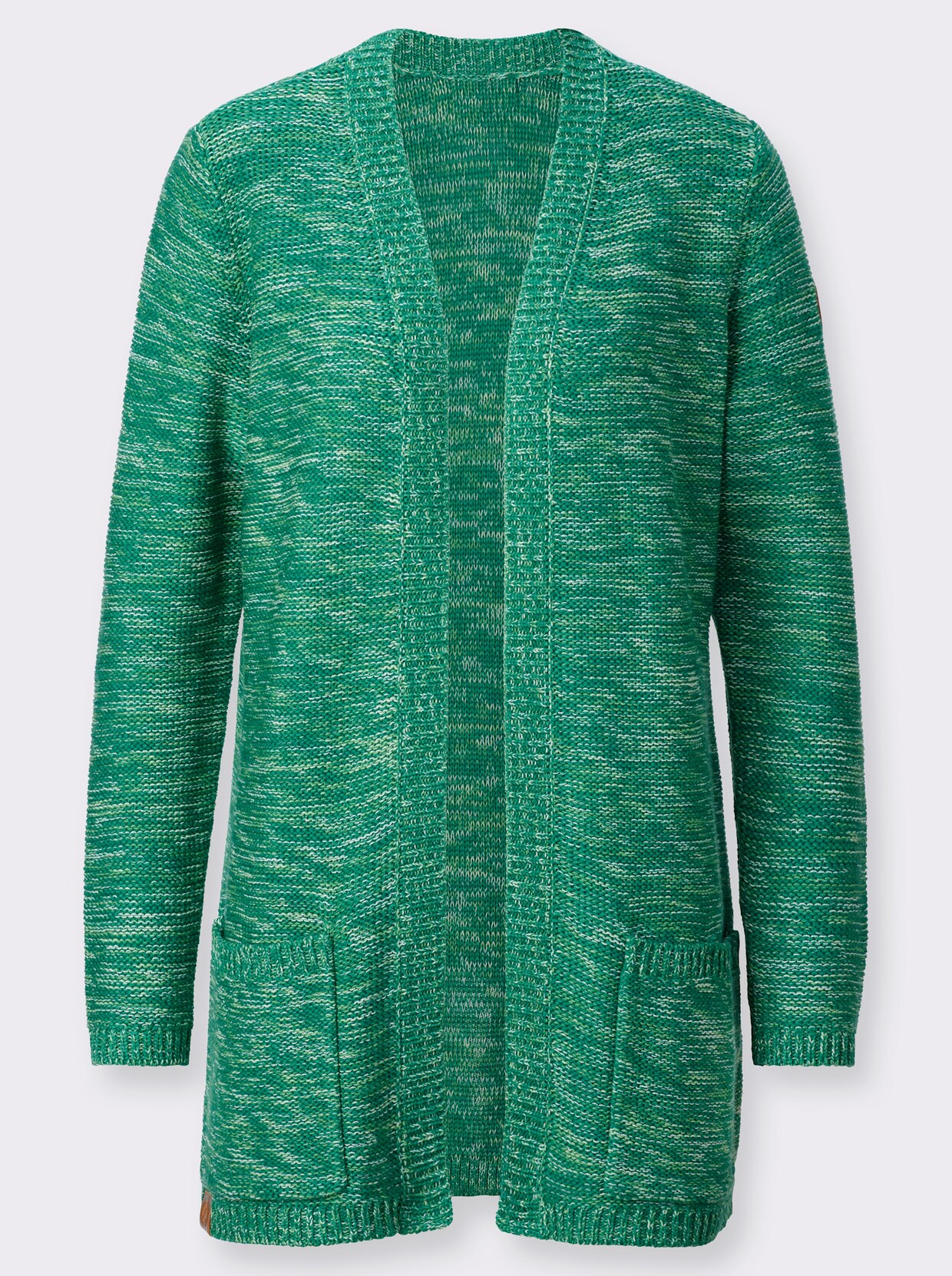 Vest - groen gemêleerd