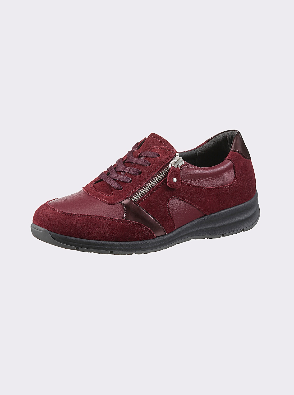 airsoft modern+ Sneaker - donkerrood