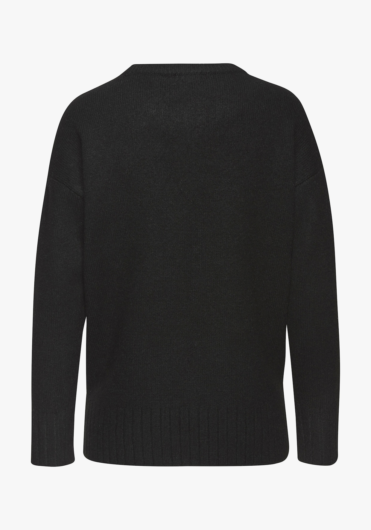 LASCANA Pullover met ronde hals - zwart