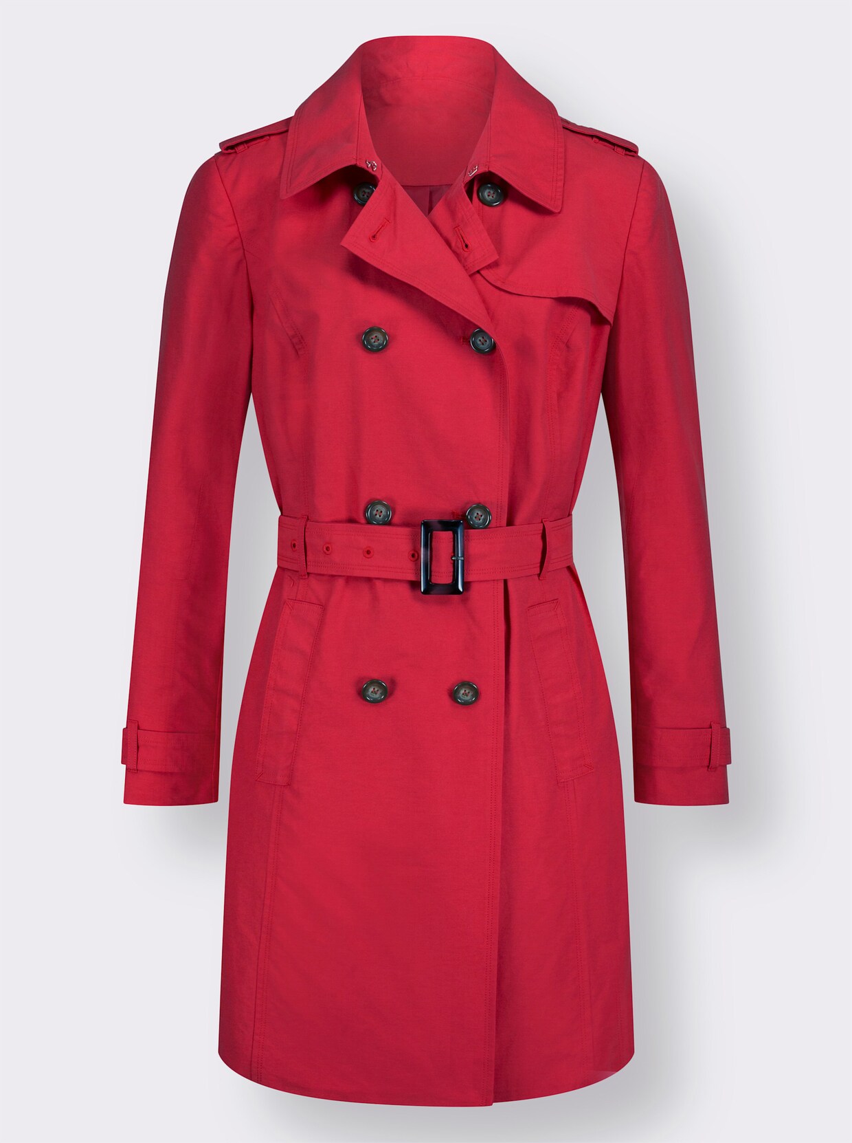 Trenchcoat - erdbeere