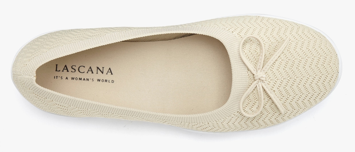 LASCANA Sneaker Ballerinas - beige