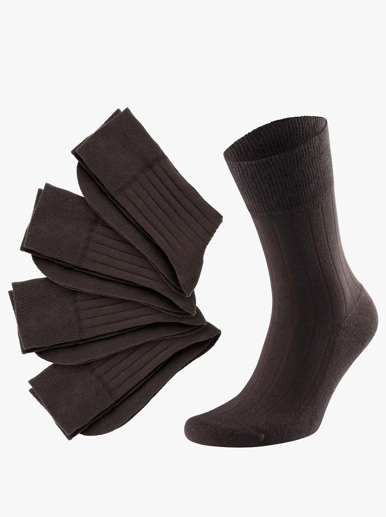 wäschepur Pánske ponožky - hnedá