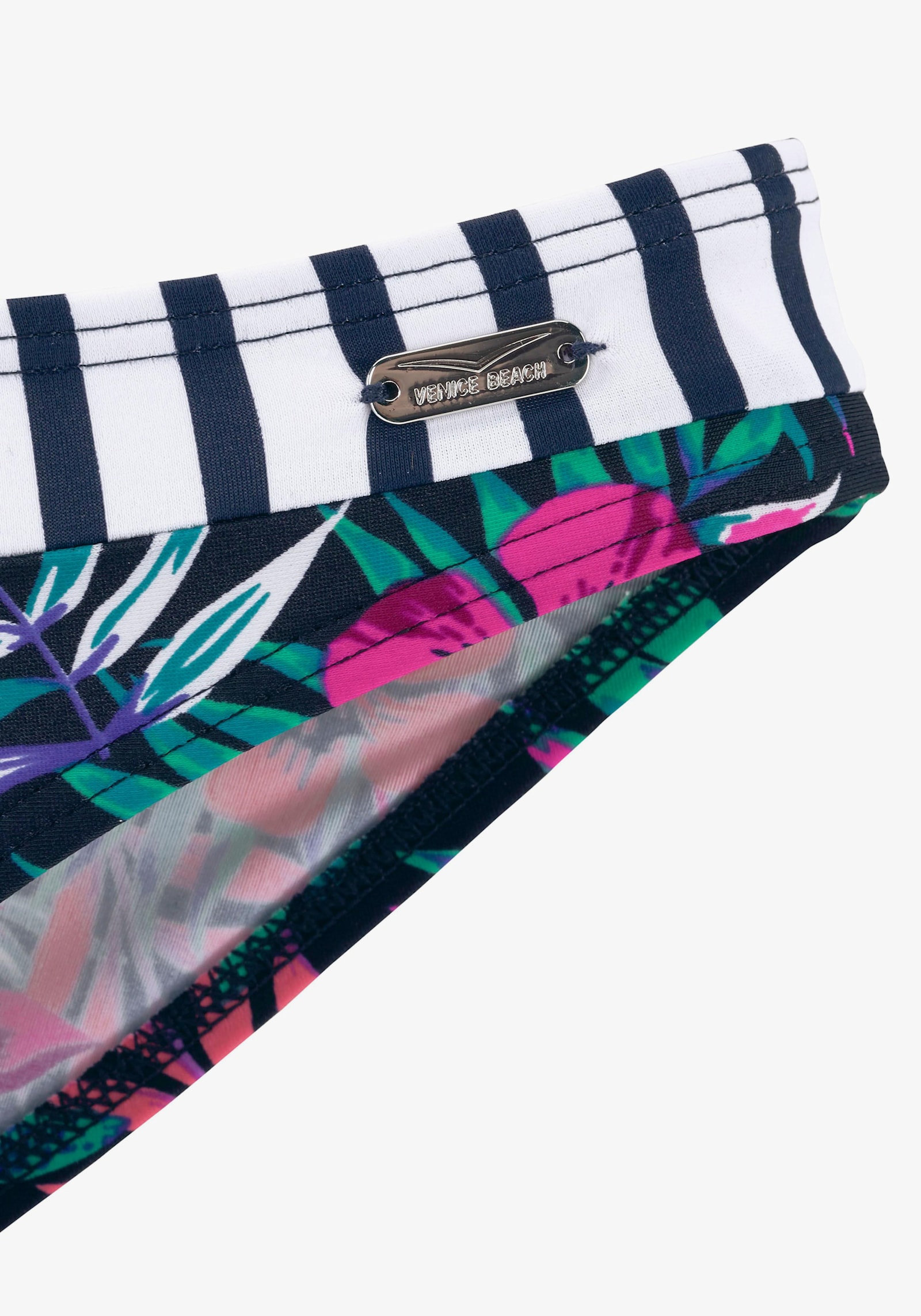 Venice Beach Bikini-Hose - marine-bedruckt
