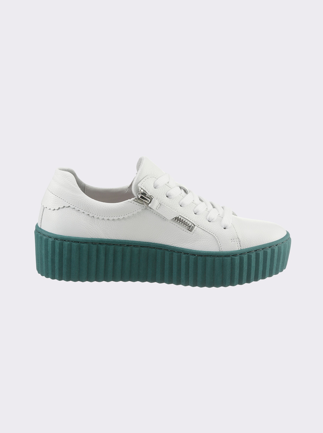 Gabor Chaussures à lacets - blanc-vert