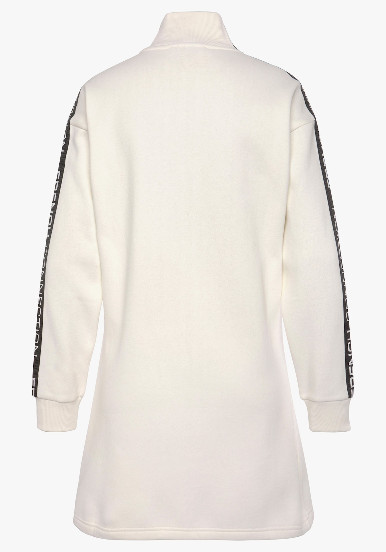 Robe en matière sweat - blanc cassé