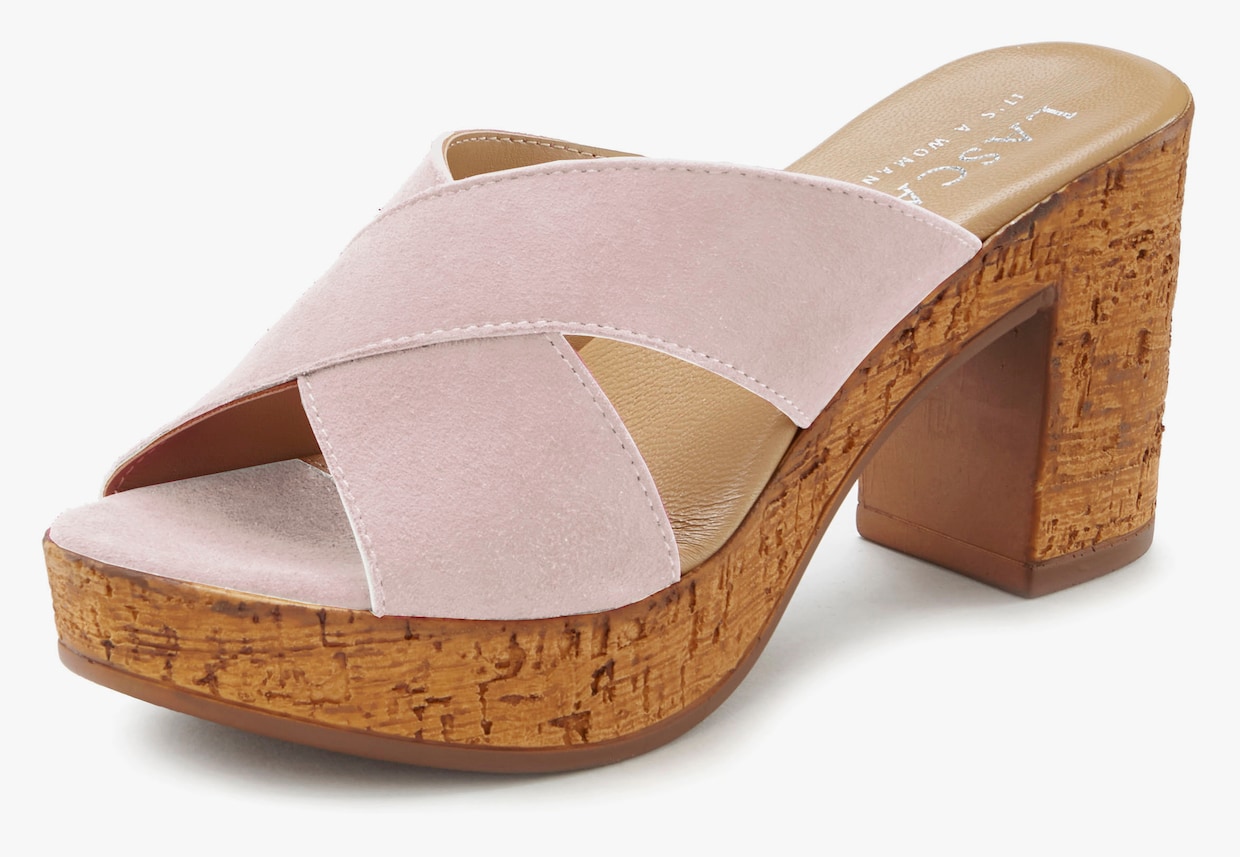 LASCANA slippers - roze