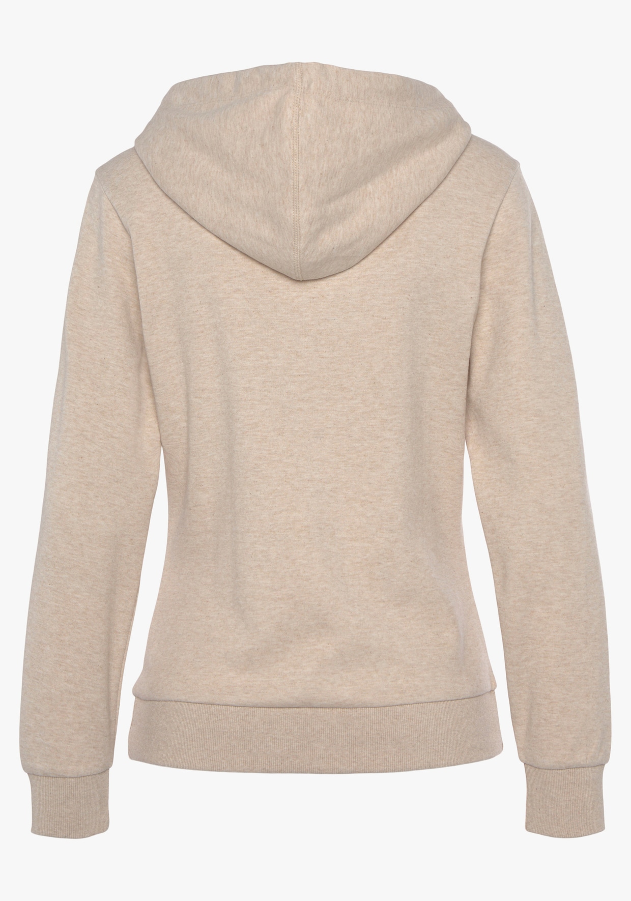 Sweatshirt à capuche - beige chiné