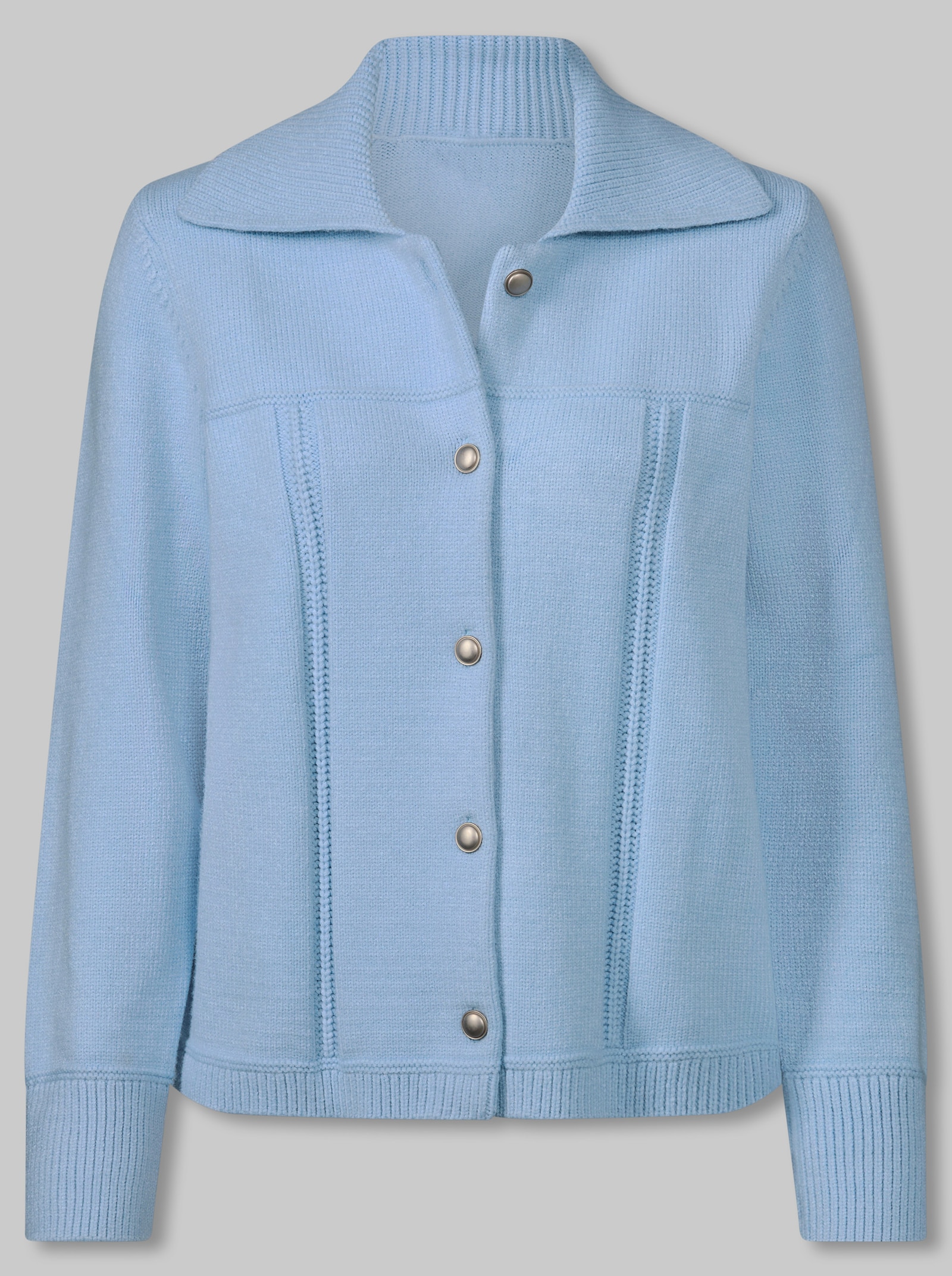 heine Strickjacke - eisblau