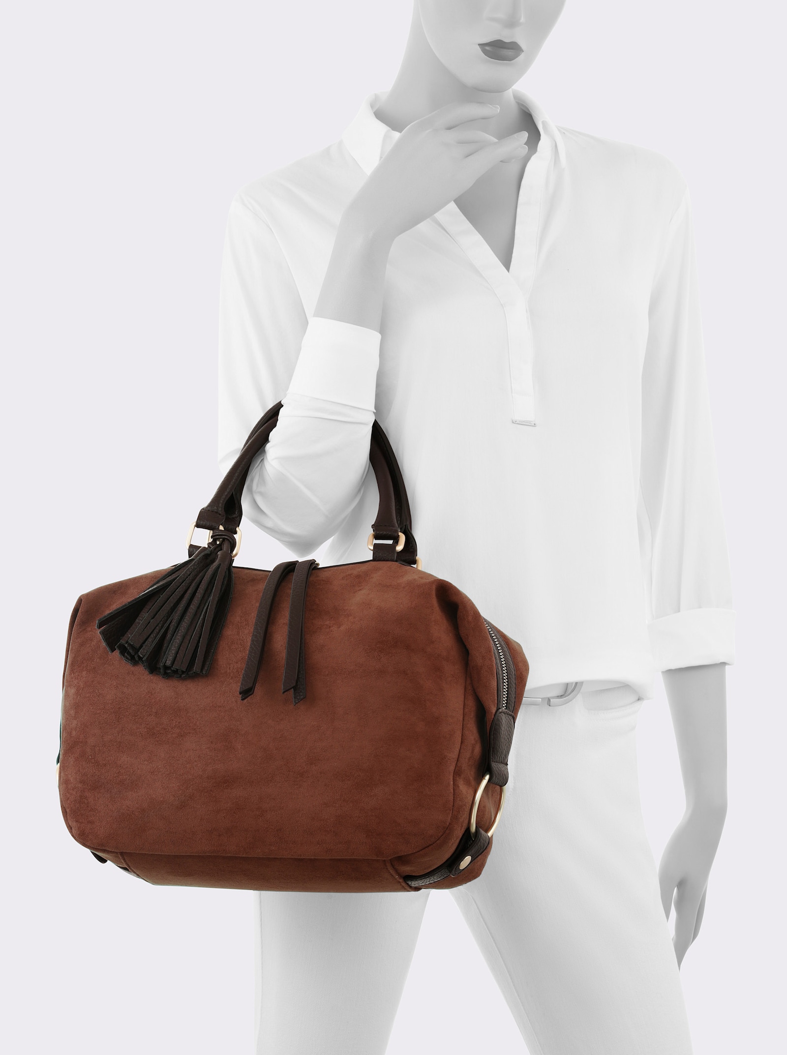 heine Tasche - rotbraun