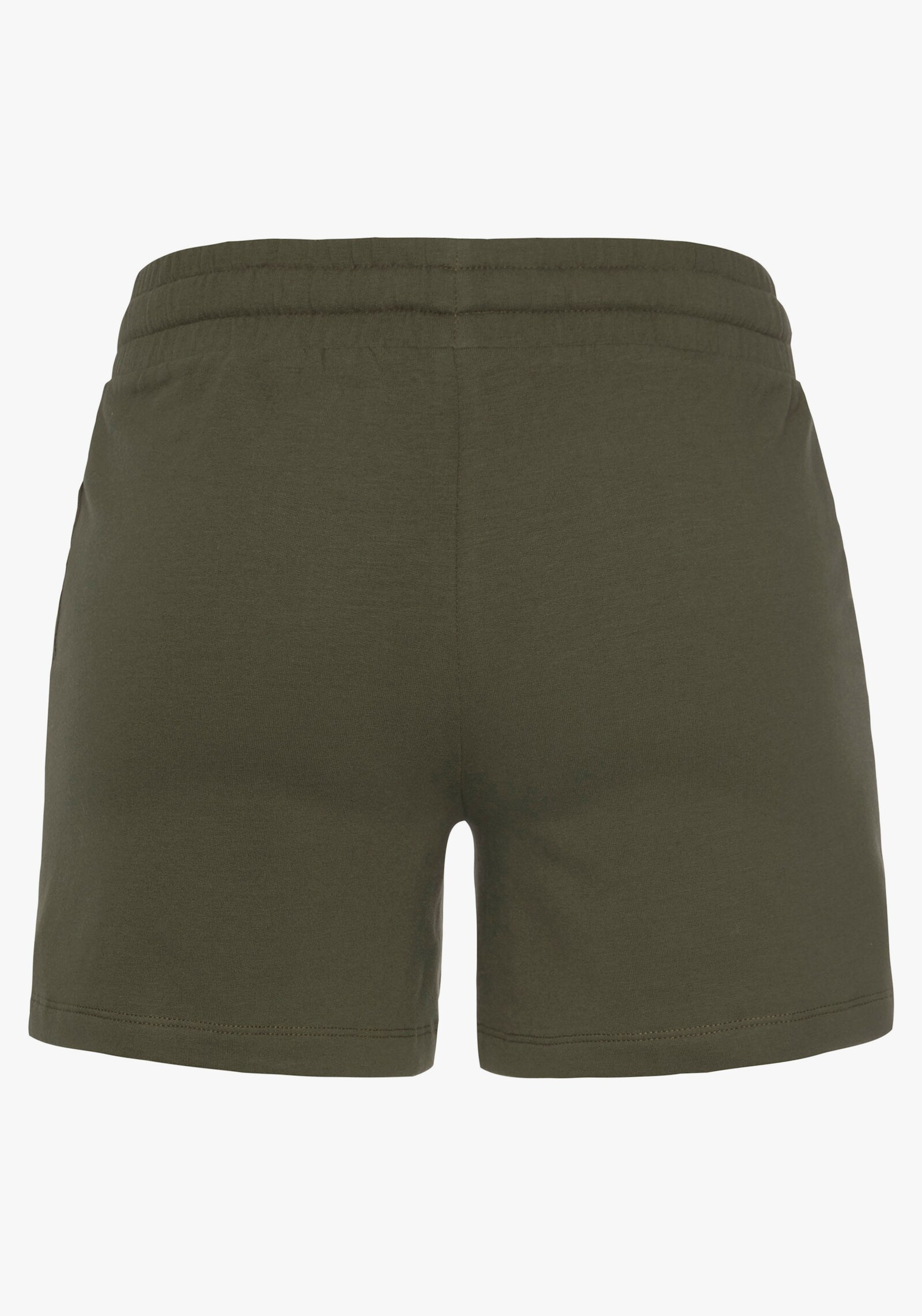 Bench. Loungewear Relaxshorts - donkergroen