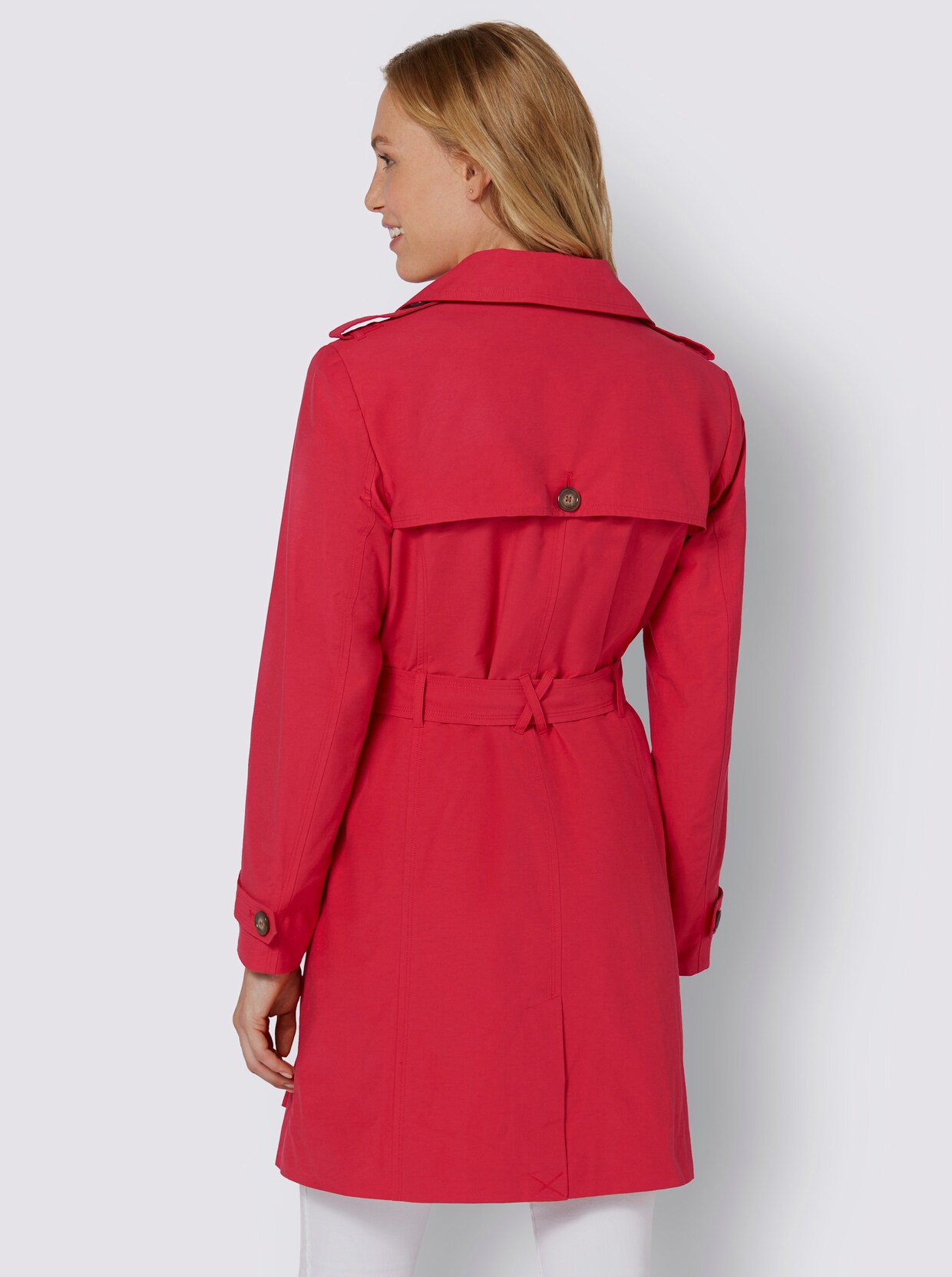 Trenchcoat - erdbeere
