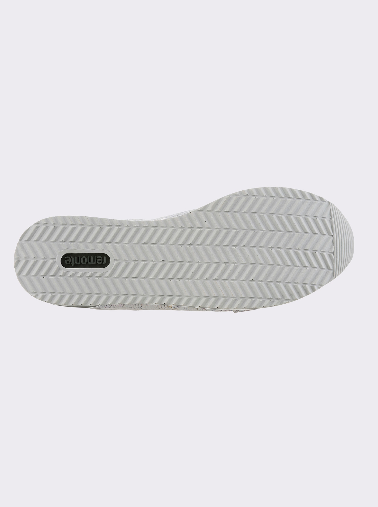 Remonte Sneaker, geschikt voor eigen inlegzolen - lichtgrijs geprint