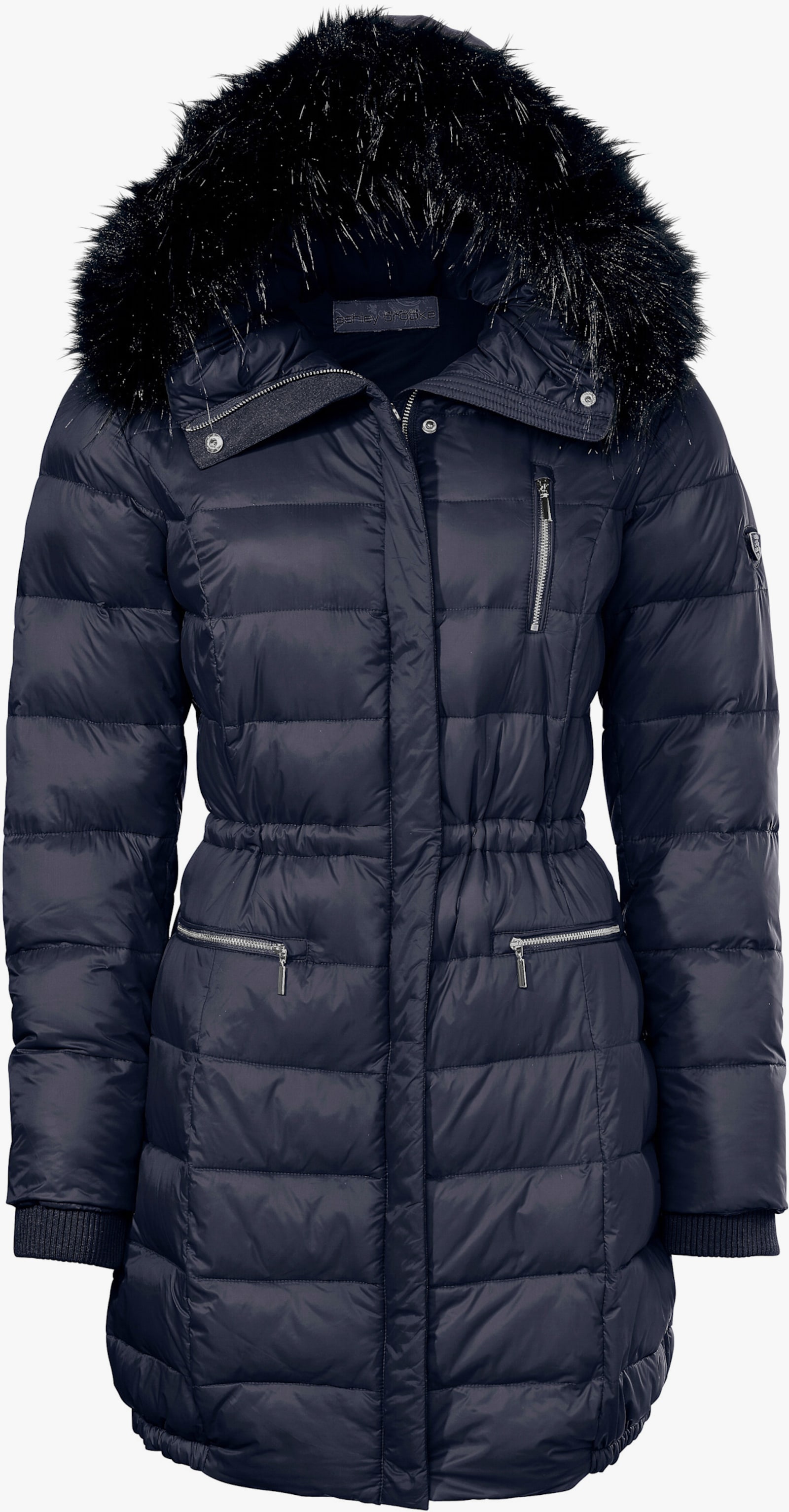 heine Steppjacke mit abnehmbarer Kapuze - marine