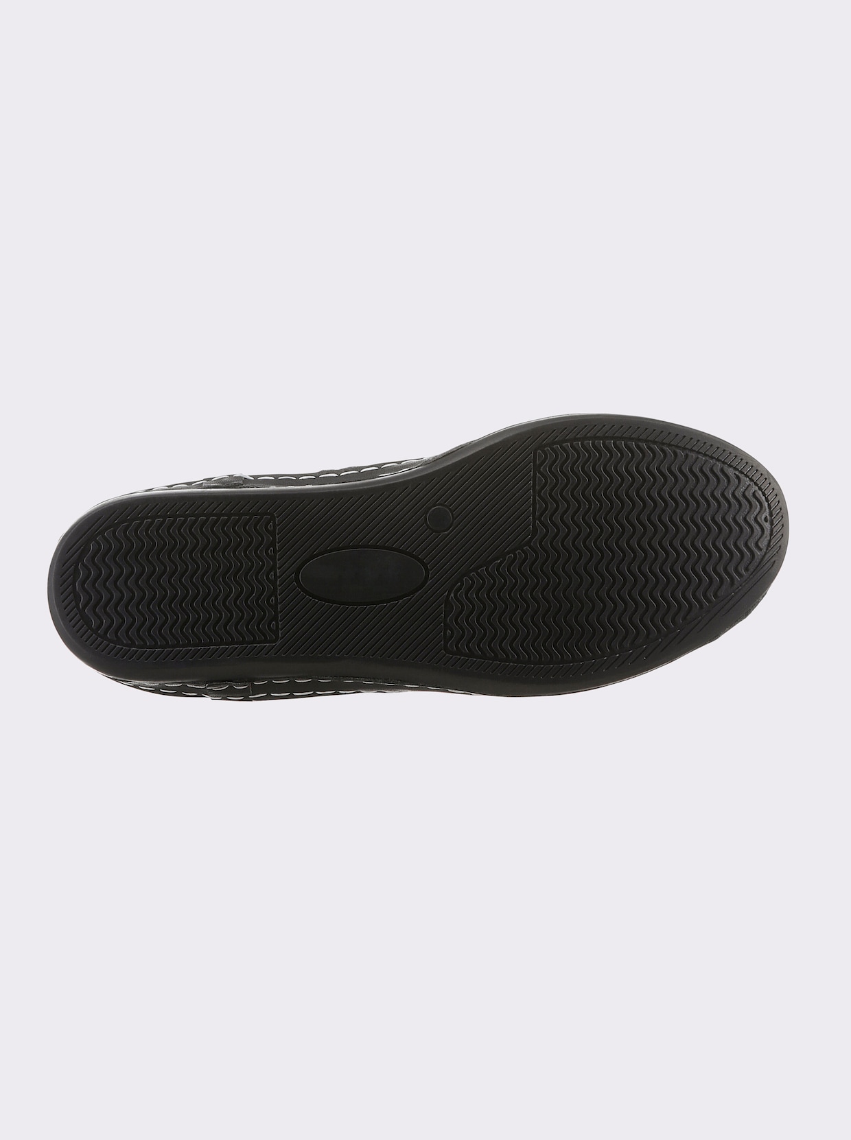 Andrea Conti Sneaker - zwart/platinakleurig