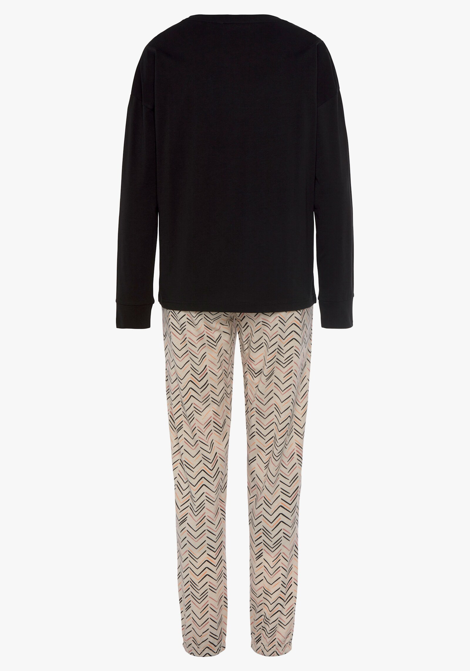 Vivance Dreams Pyjama - noir-crème