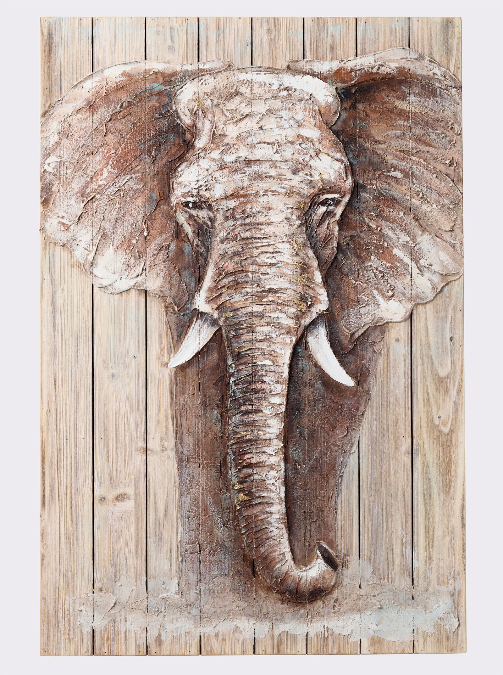 heine home Origineel schilderij - naturel