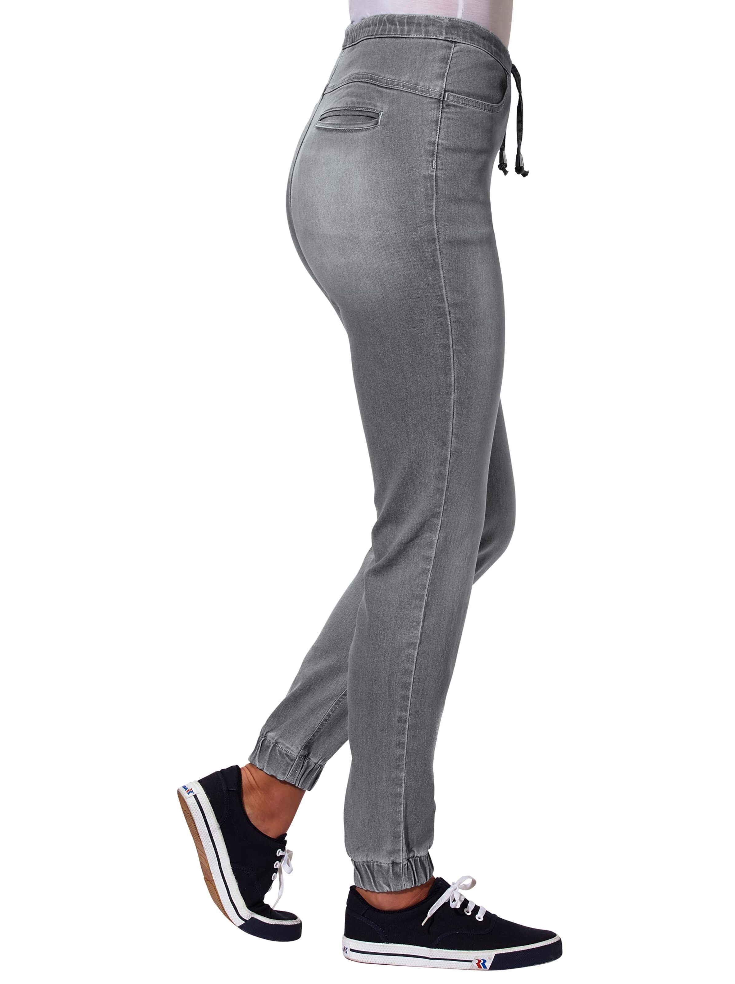 Jeans - grey-denim