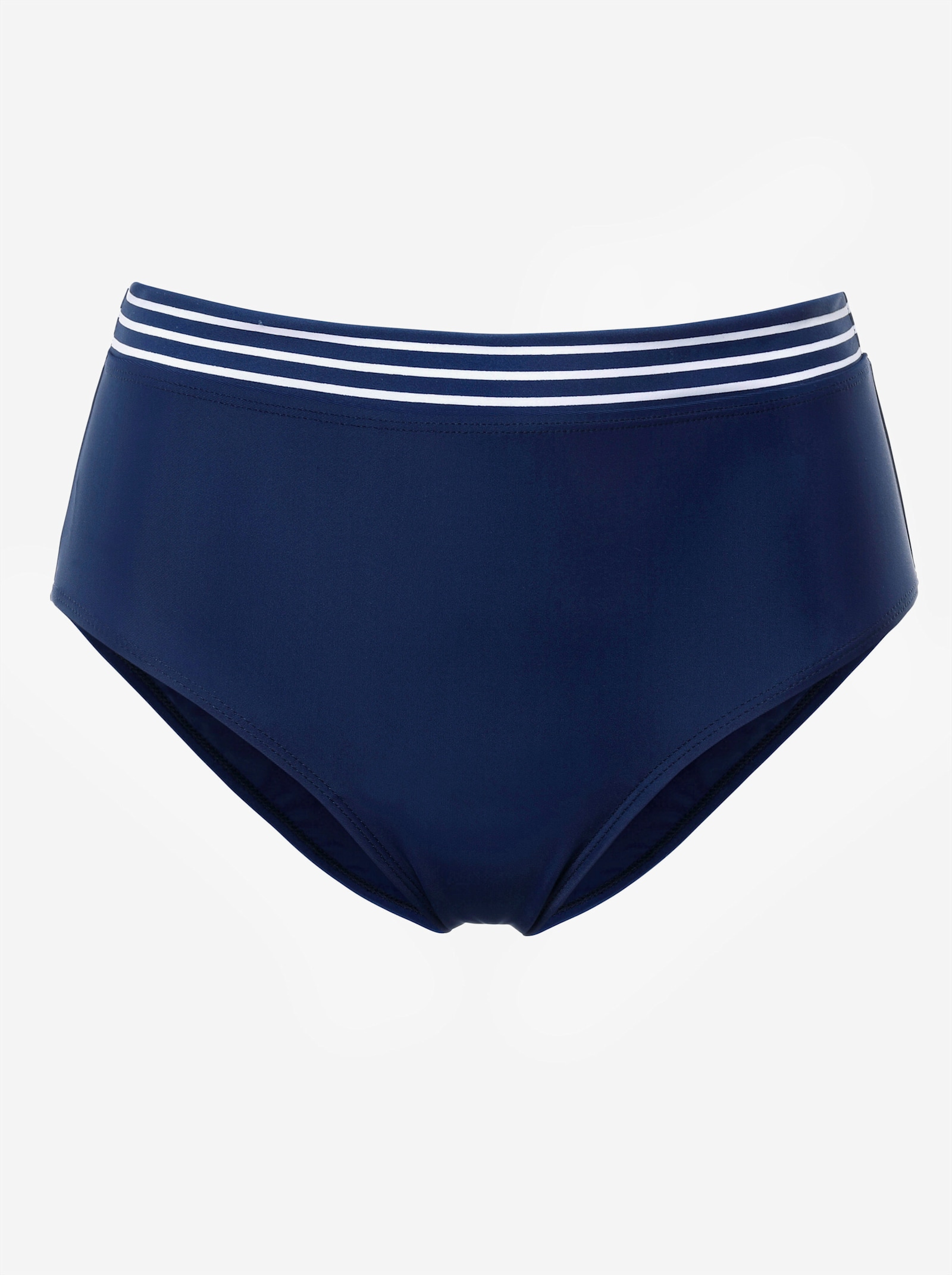 feel good Bikini-Slip - marine-weiß