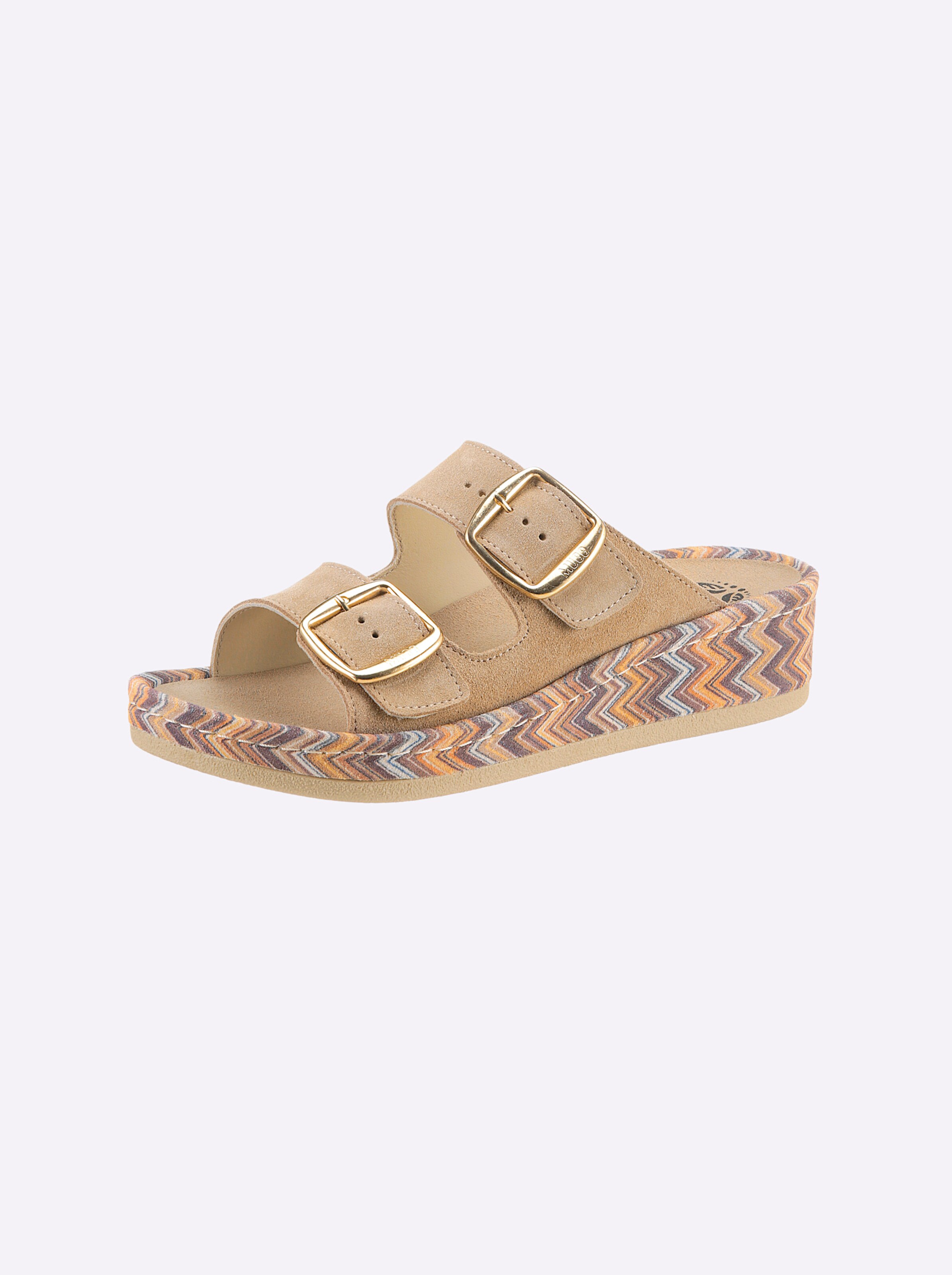 Witt Weiden Damen Pantolette camel  - Onlineshop Witt Weiden
