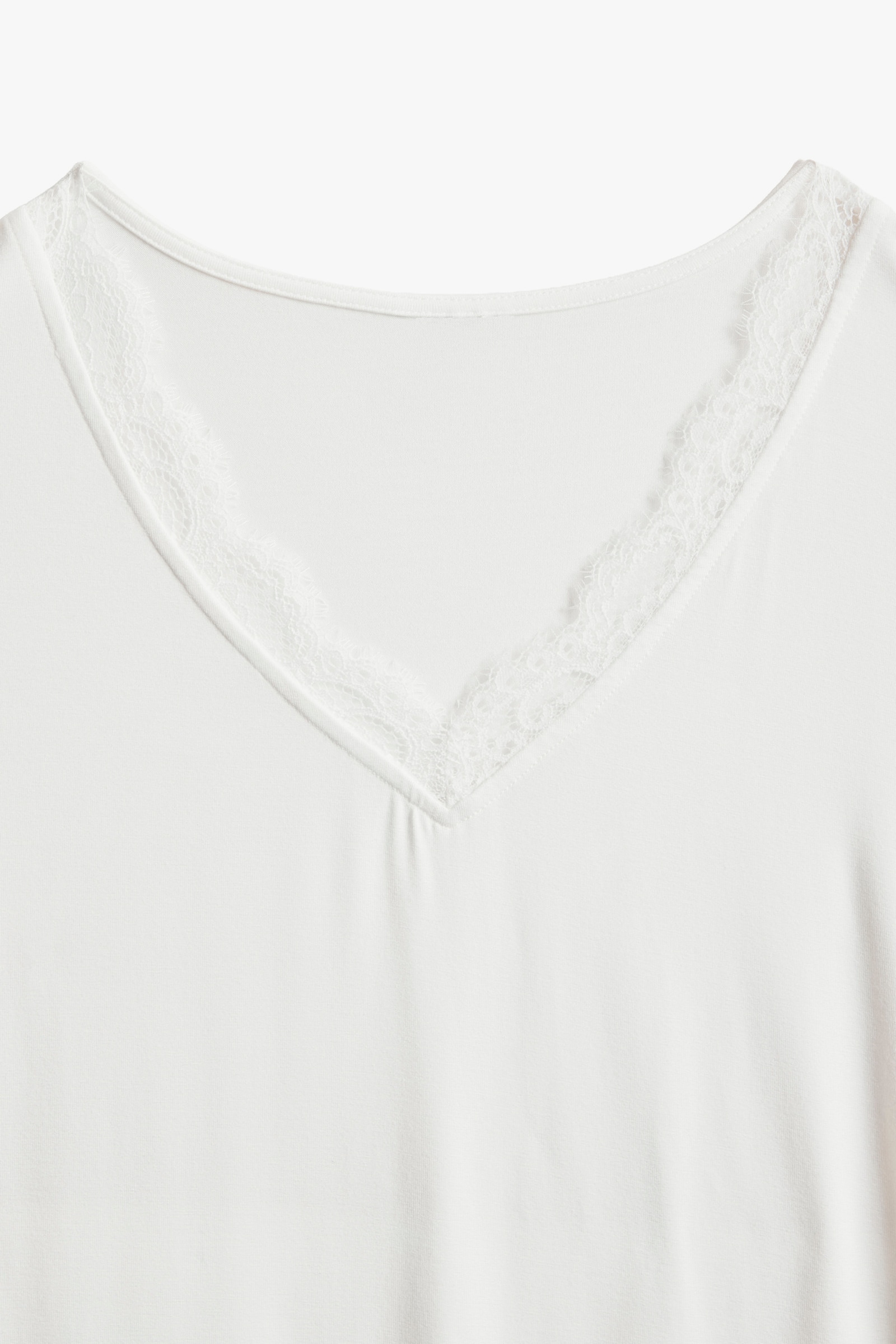 LASCANA V-Shirt - creme