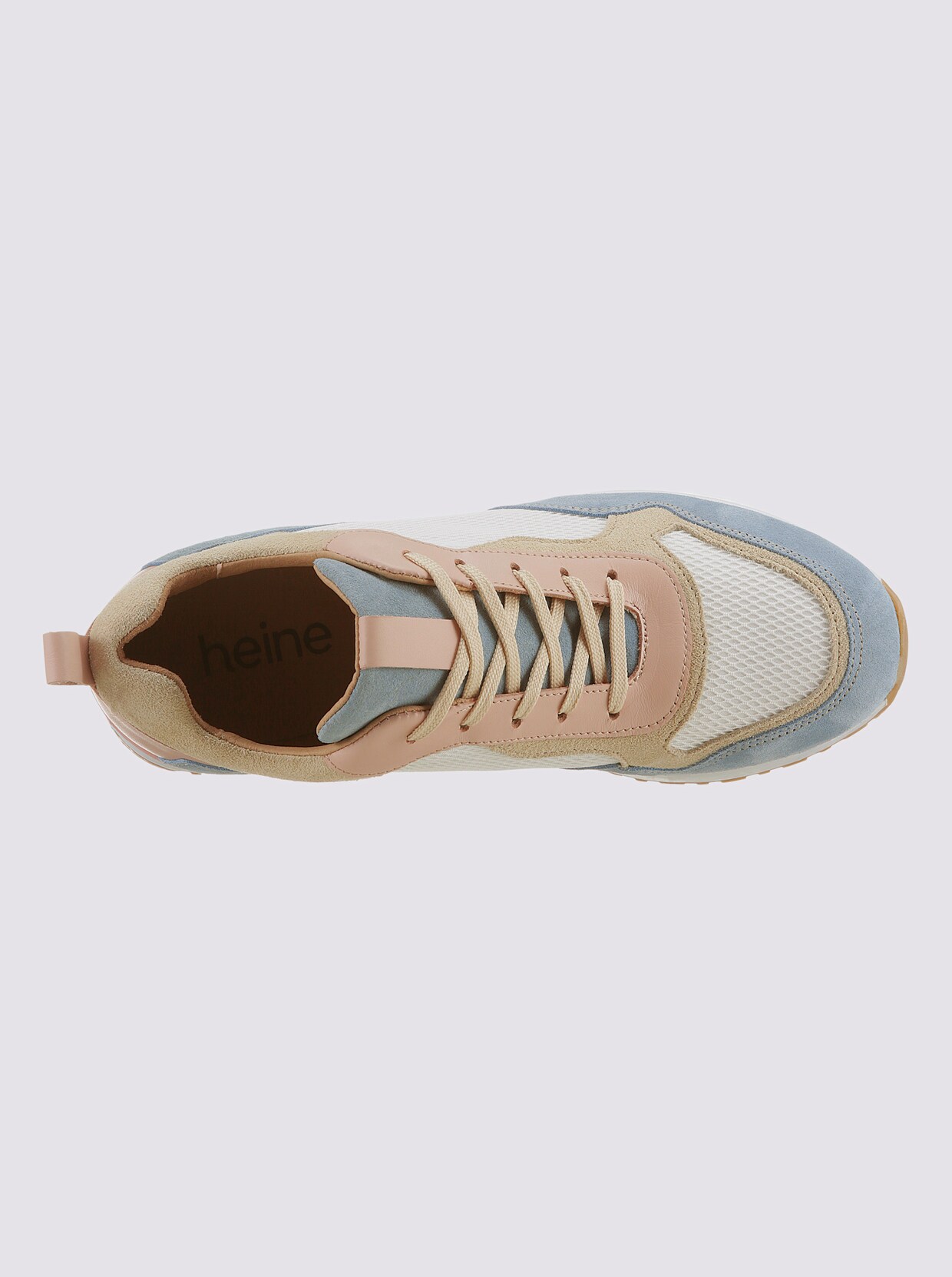 heine Sneaker - wit/bleu