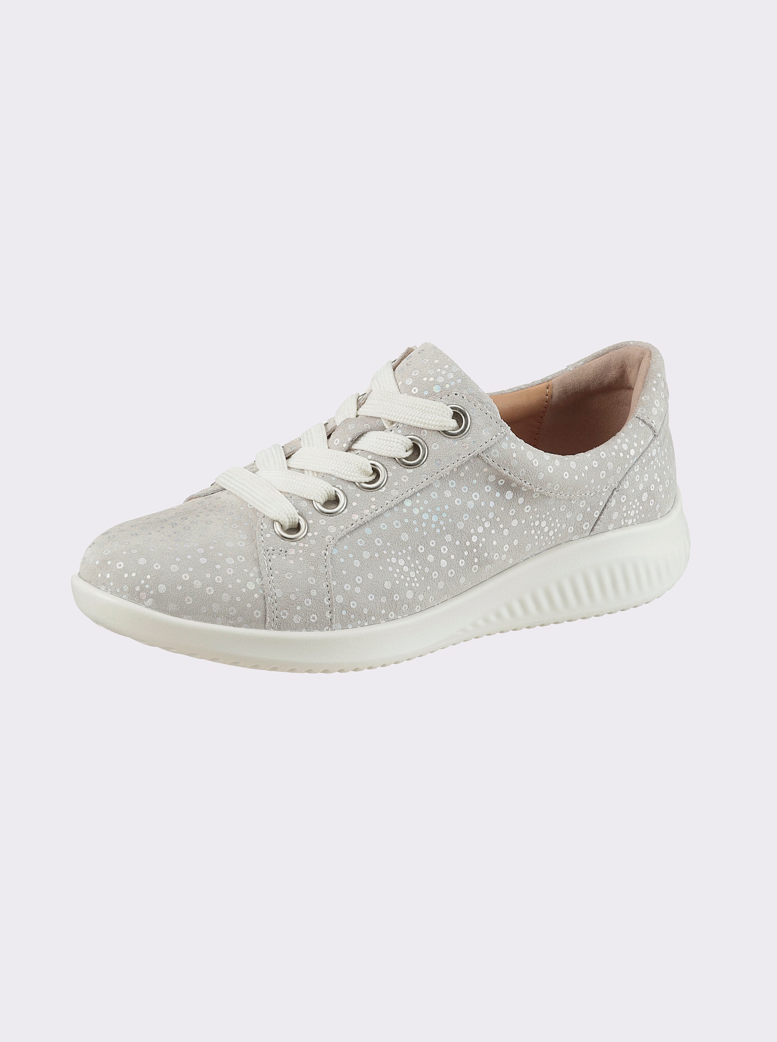 Jomos Schnürschuh für sehr kräftige Füße, von Jomos - champagner